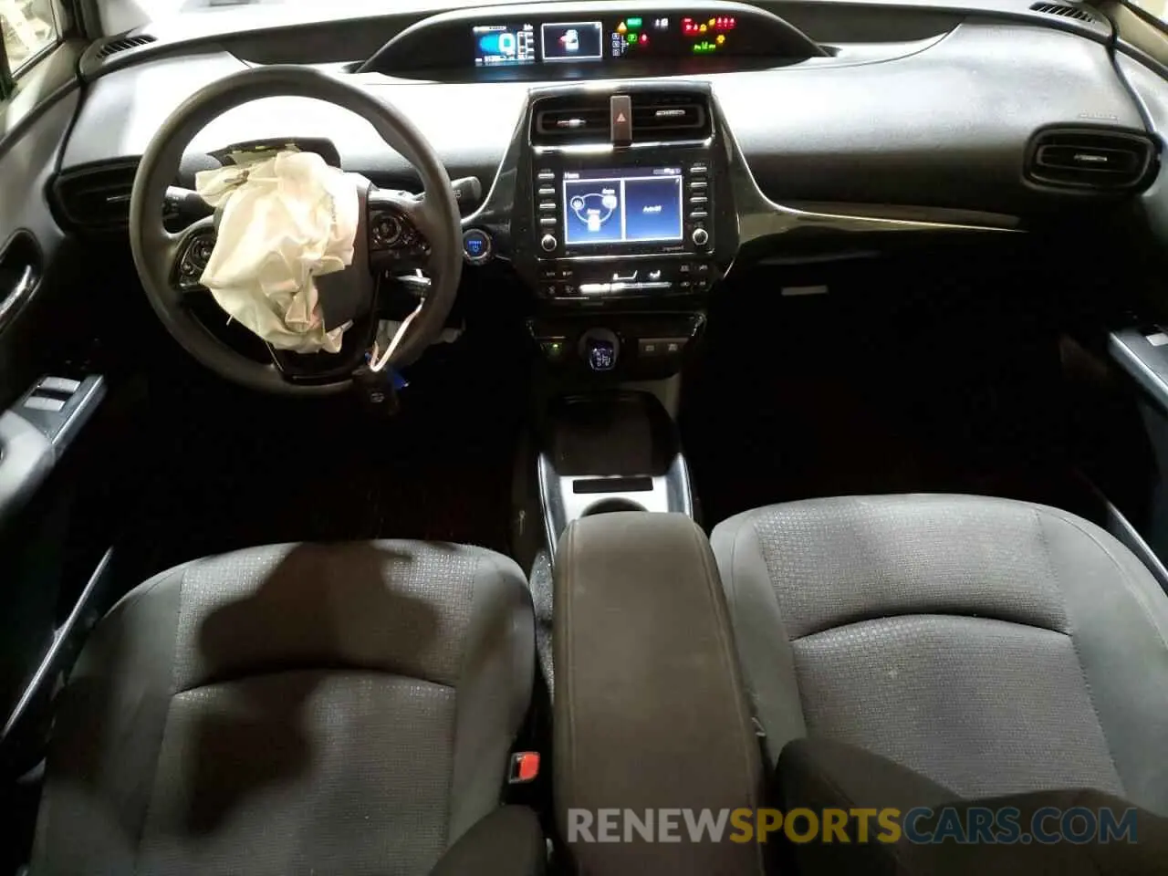8 fotografías del automóvil dañado JTDKAMFU7N3187069 TOYOTA PRIUS NIGH 2022