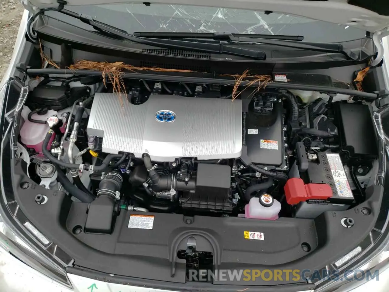 7 fotografías del automóvil dañado JTDKAMFU8N3155201 TOYOTA PRIUS NIGH 2022