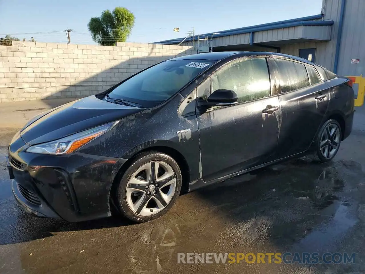 1 fotografías del automóvil dañado JTDKAMFU8N3157031 TOYOTA PRIUS NIGH 2022