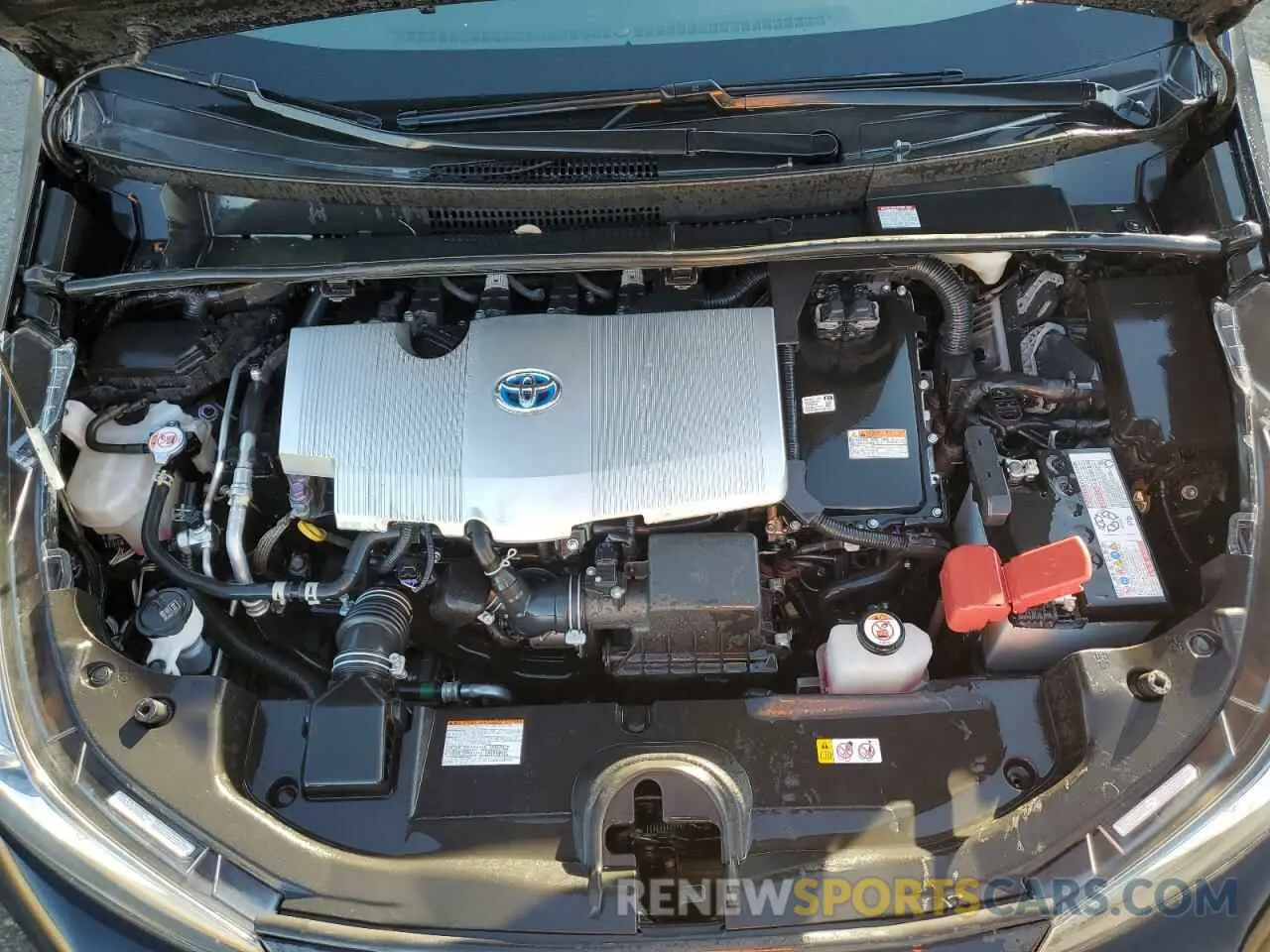 11 fotografías del automóvil dañado JTDKAMFU8N3157031 TOYOTA PRIUS NIGH 2022