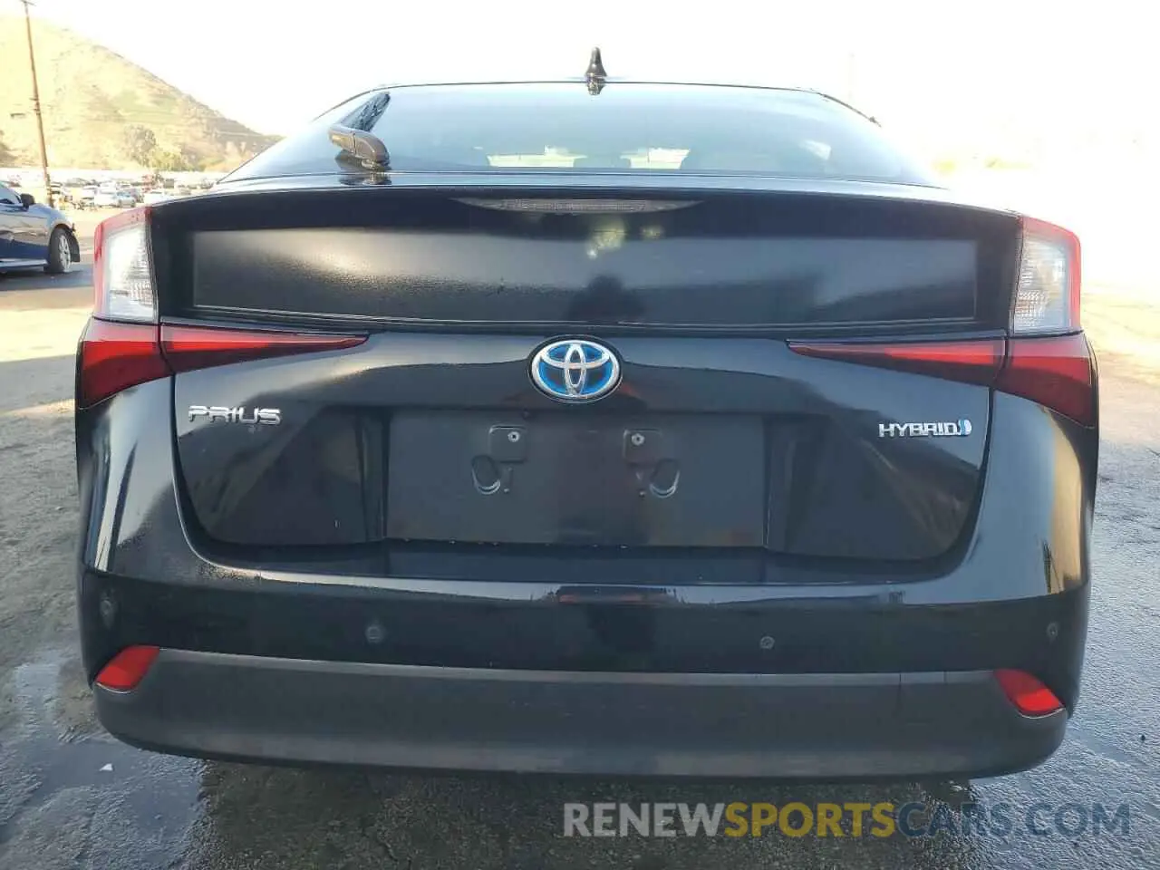 6 fotografías del automóvil dañado JTDKAMFU8N3157031 TOYOTA PRIUS NIGH 2022