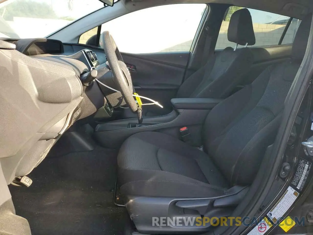 7 fotografías del automóvil dañado JTDKAMFU8N3157031 TOYOTA PRIUS NIGH 2022