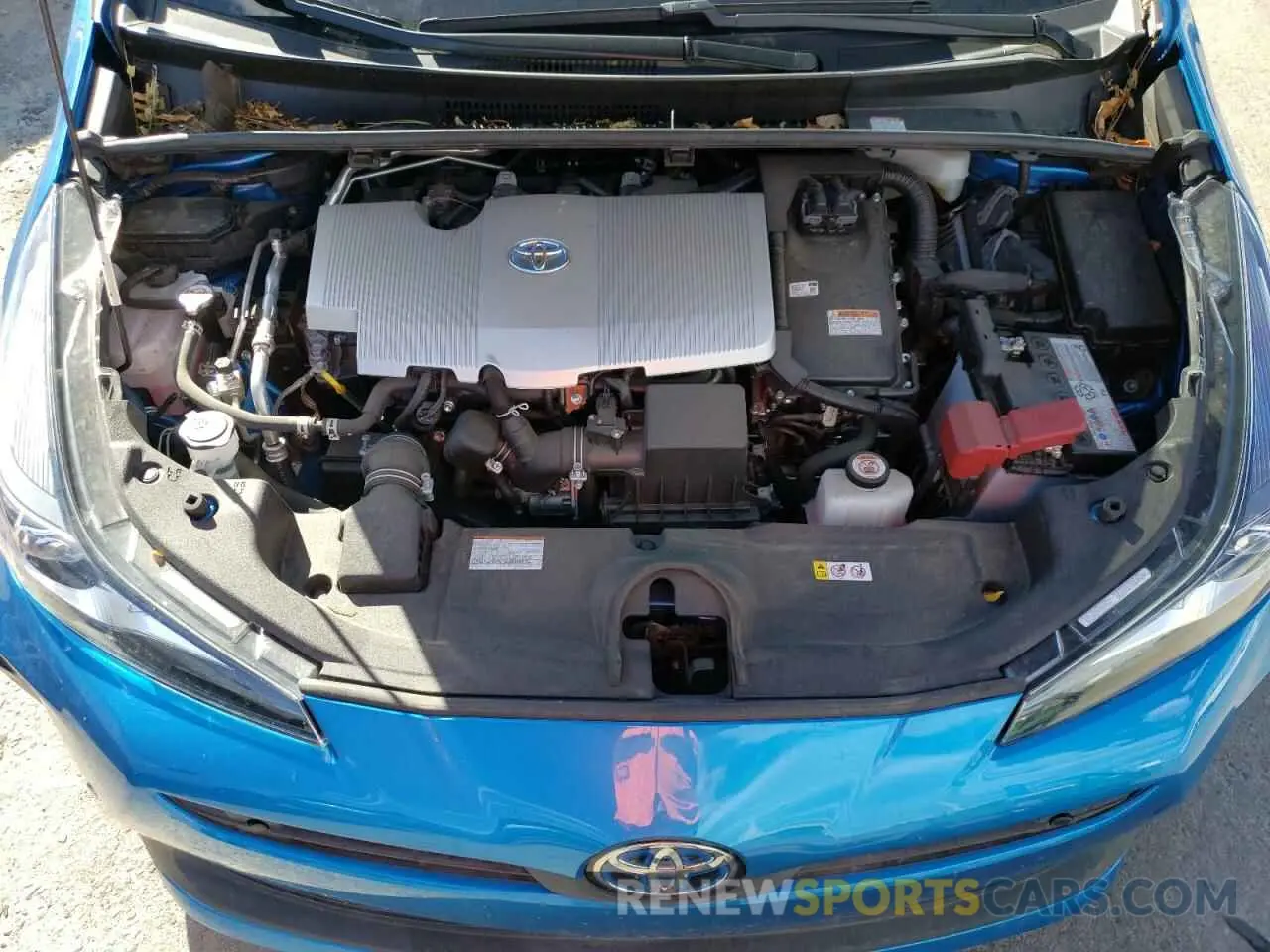 11 fotografías del automóvil dañado JTDKAMFU8N3171611 TOYOTA PRIUS NIGH 2022