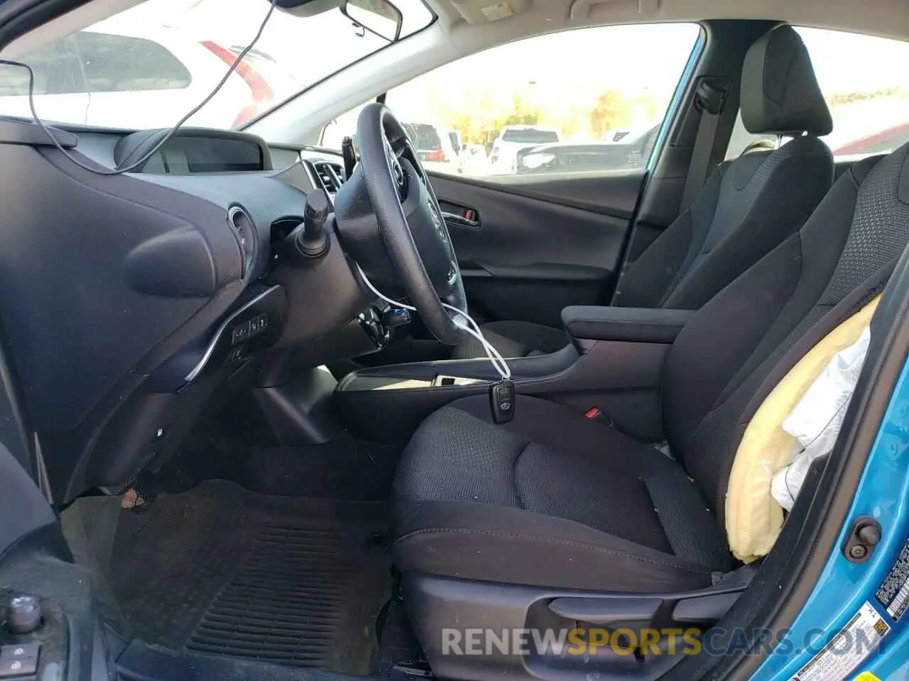 7 fotografías del automóvil dañado JTDKAMFU8N3171611 TOYOTA PRIUS NIGH 2022
