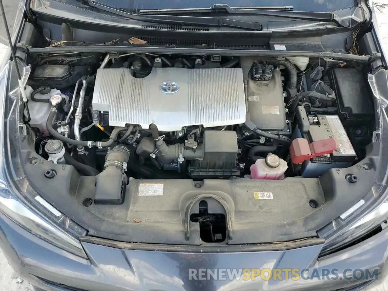 11 fotografías del automóvil dañado JTDKAMFU8N3173133 TOYOTA PRIUS NIGH 2022