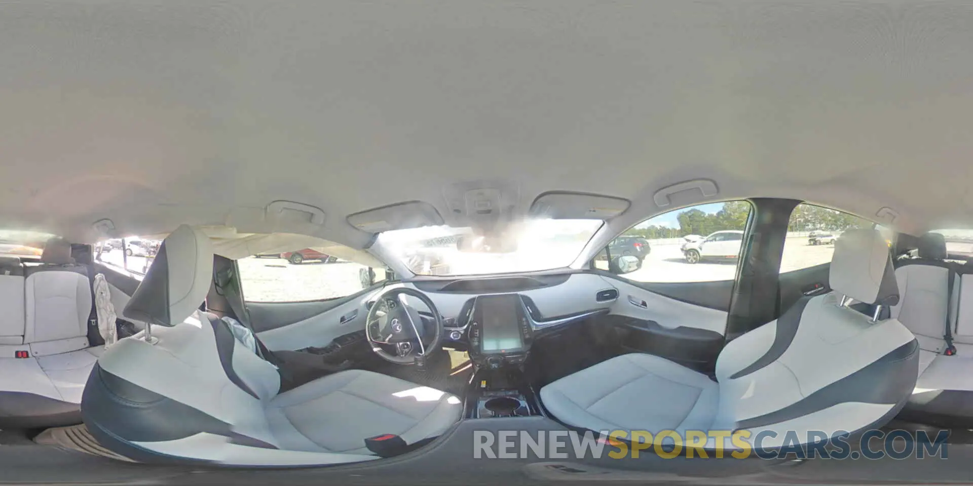 14 fotografías del automóvil dañado JTDKAMFU8N3173133 TOYOTA PRIUS NIGH 2022