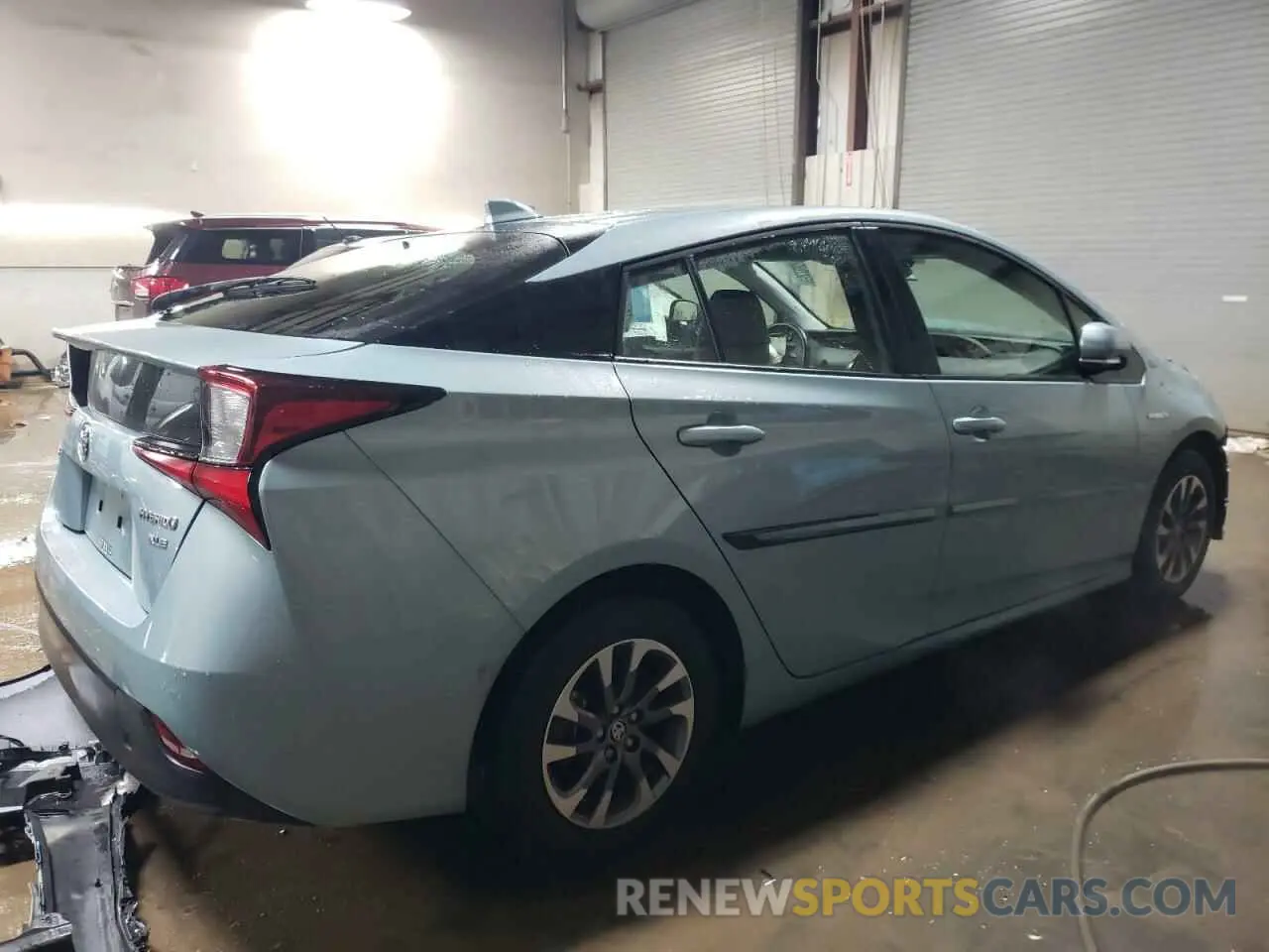 3 fotografías del automóvil dañado JTDKAMFU8N3177327 TOYOTA PRIUS NIGH 2022