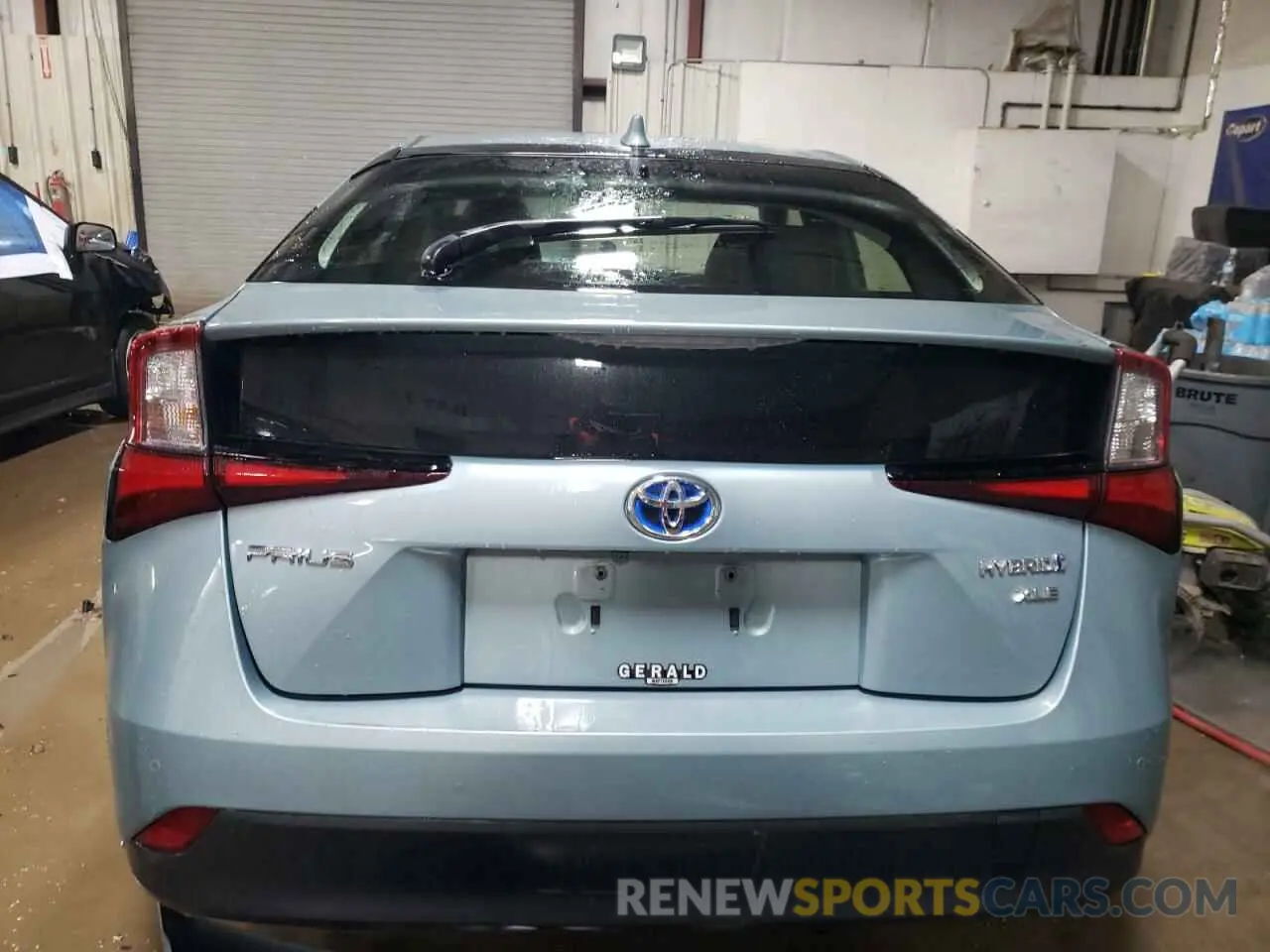 6 fotografías del automóvil dañado JTDKAMFU8N3177327 TOYOTA PRIUS NIGH 2022