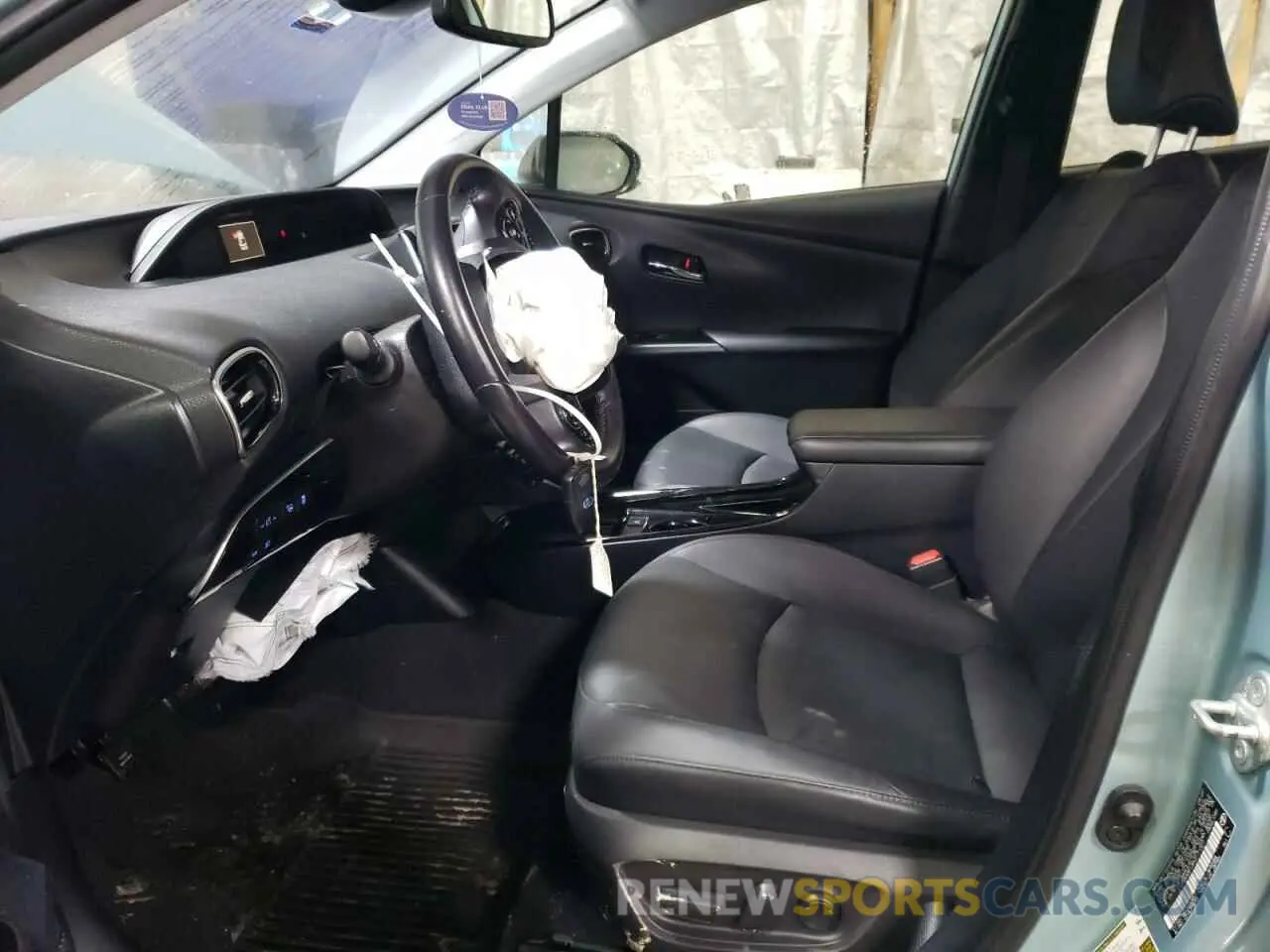 7 fotografías del automóvil dañado JTDKAMFU8N3177327 TOYOTA PRIUS NIGH 2022