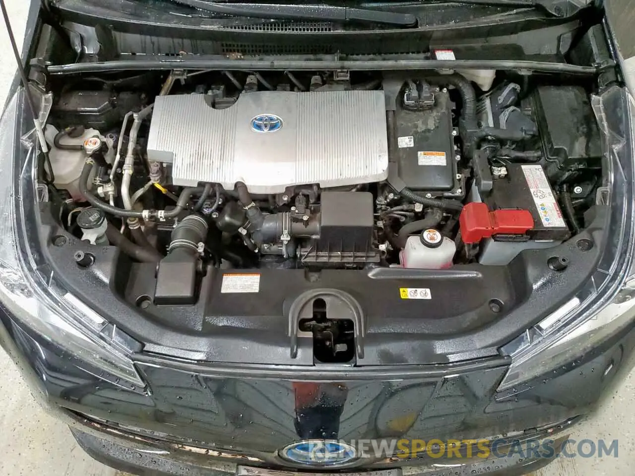 11 fotografías del automóvil dañado JTDKAMFU8N3181880 TOYOTA PRIUS NIGH 2022