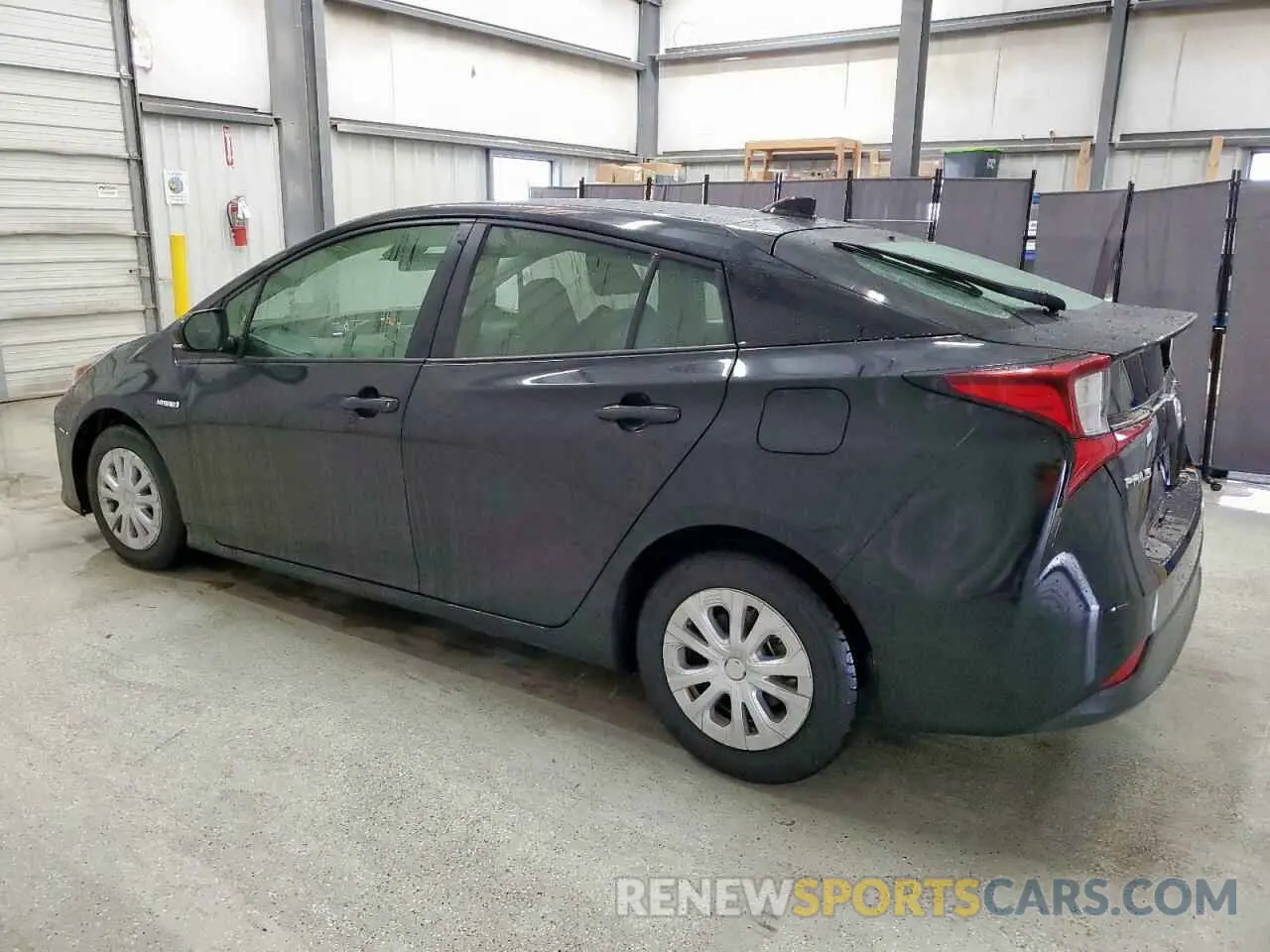 2 fotografías del automóvil dañado JTDKAMFU8N3181880 TOYOTA PRIUS NIGH 2022