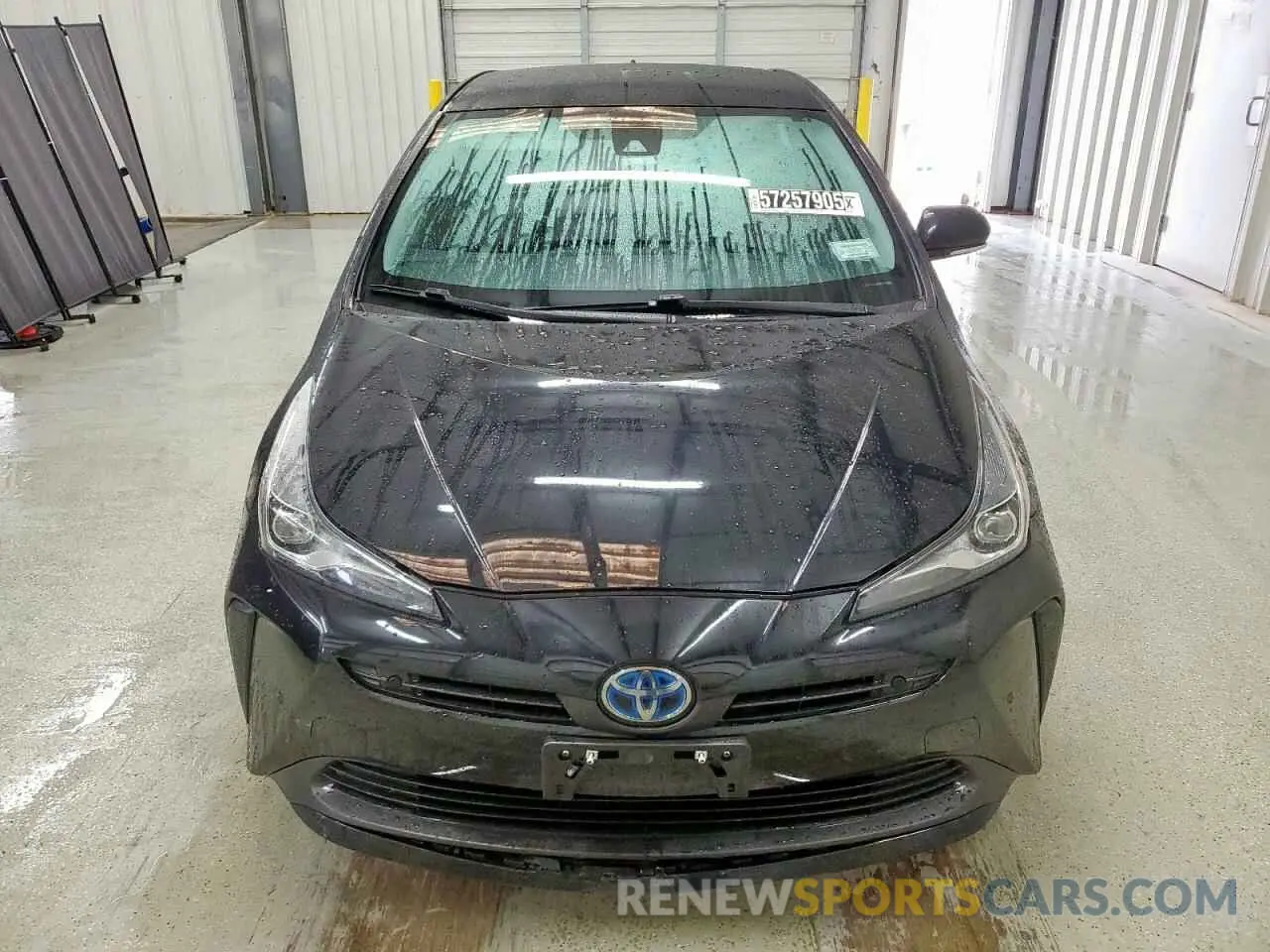 5 fotografías del automóvil dañado JTDKAMFU8N3181880 TOYOTA PRIUS NIGH 2022