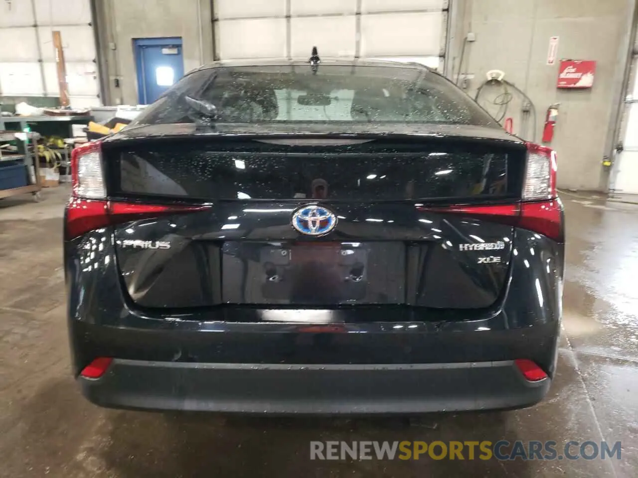 6 fotografías del automóvil dañado JTDKAMFU8N3184102 TOYOTA PRIUS NIGH 2022