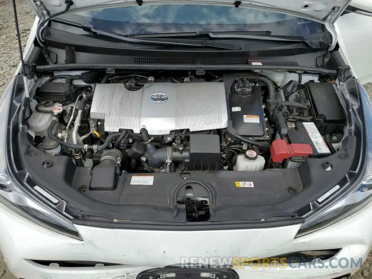 11 fotografías del automóvil dañado JTDKAMFU9N3159290 TOYOTA PRIUS NIGH 2022