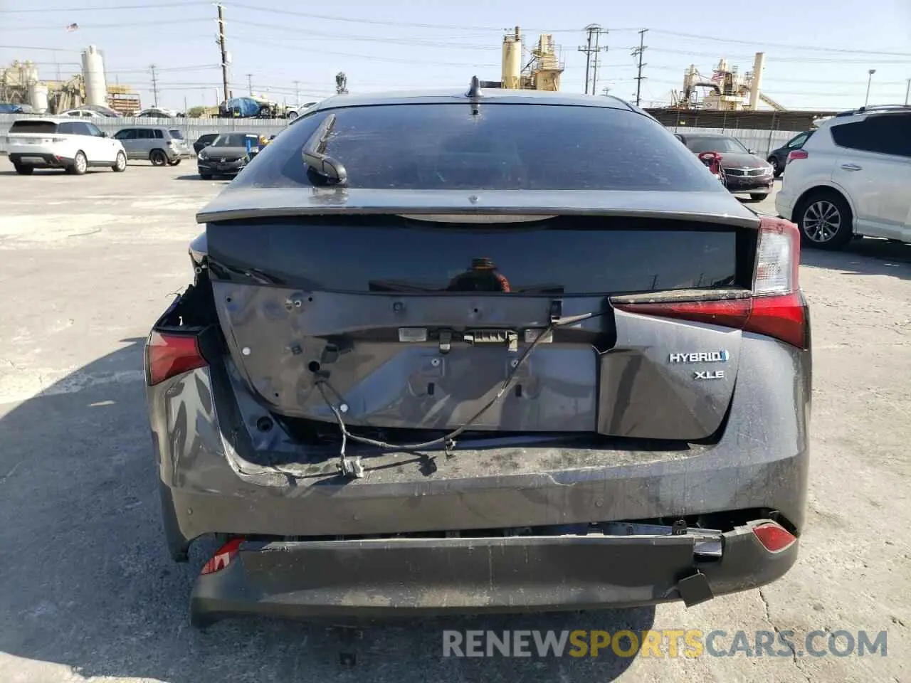 6 fotografías del automóvil dañado JTDKAMFU9N3160522 TOYOTA PRIUS NIGH 2022