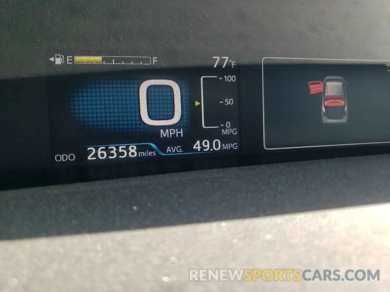 9 fotografías del automóvil dañado JTDKAMFU9N3160522 TOYOTA PRIUS NIGH 2022