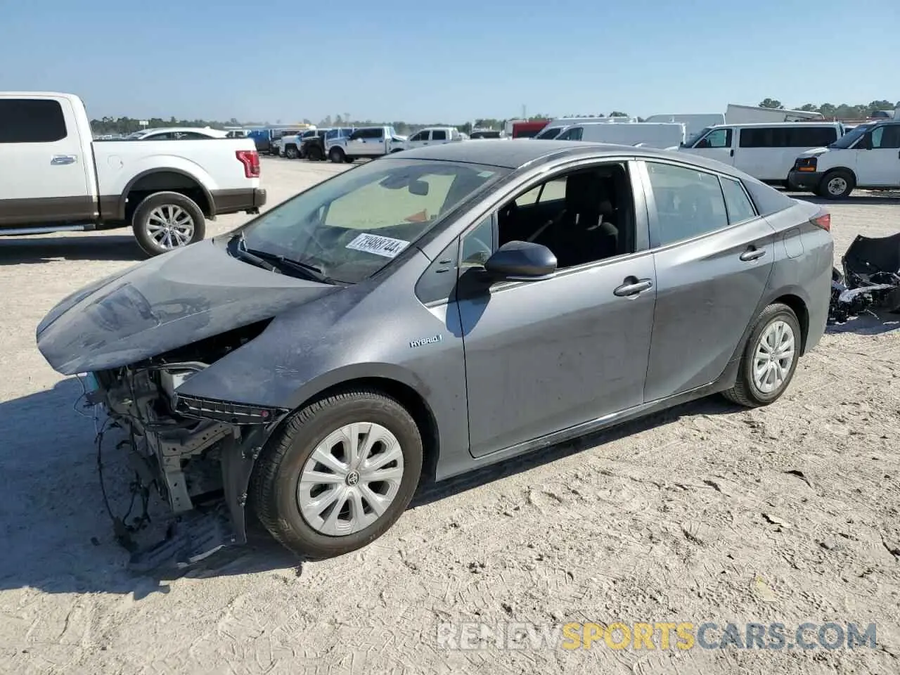 1 fotografías del automóvil dañado JTDKAMFU9N3189325 TOYOTA PRIUS NIGH 2022