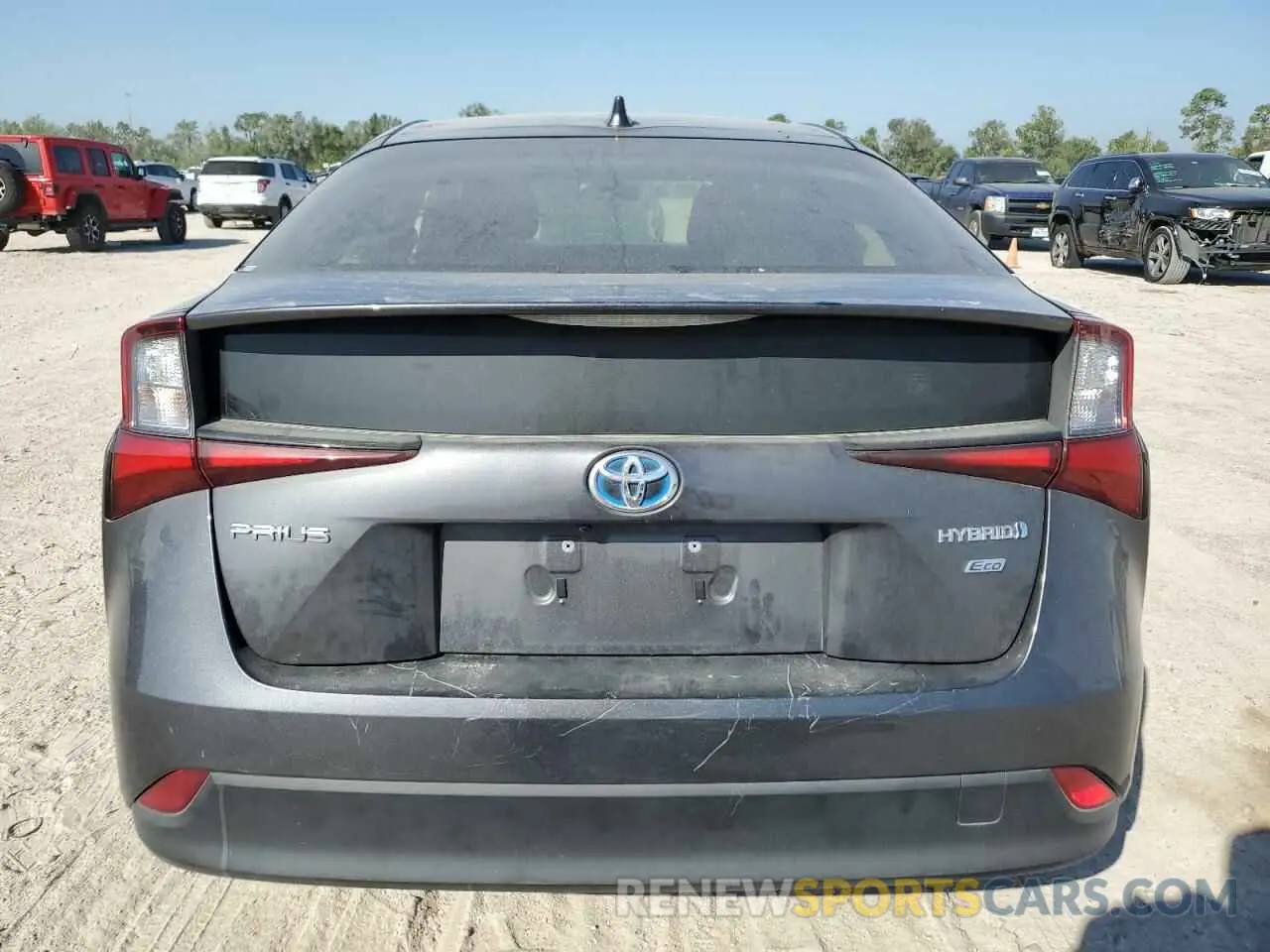 6 fotografías del automóvil dañado JTDKAMFU9N3189325 TOYOTA PRIUS NIGH 2022