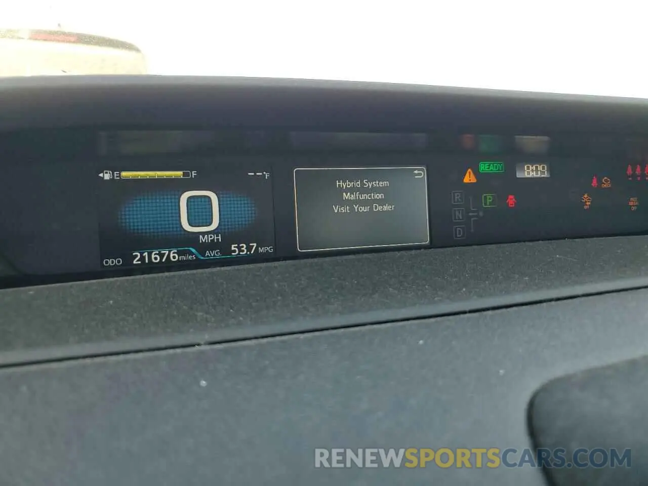 9 fotografías del automóvil dañado JTDKAMFU9N3189325 TOYOTA PRIUS NIGH 2022