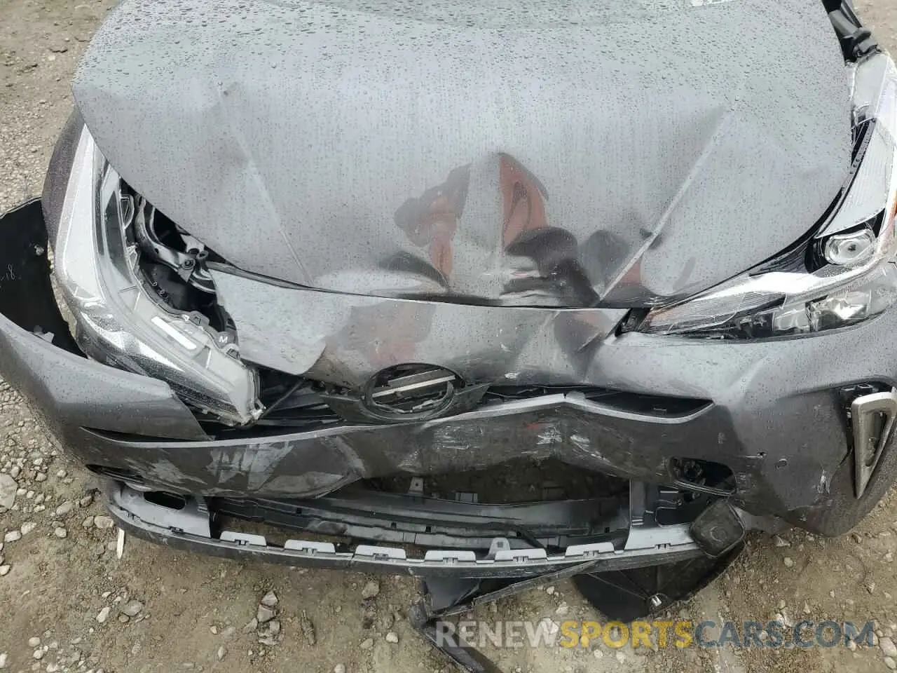 11 fotografías del automóvil dañado JTDKAMFUXN3158620 TOYOTA PRIUS NIGH 2022