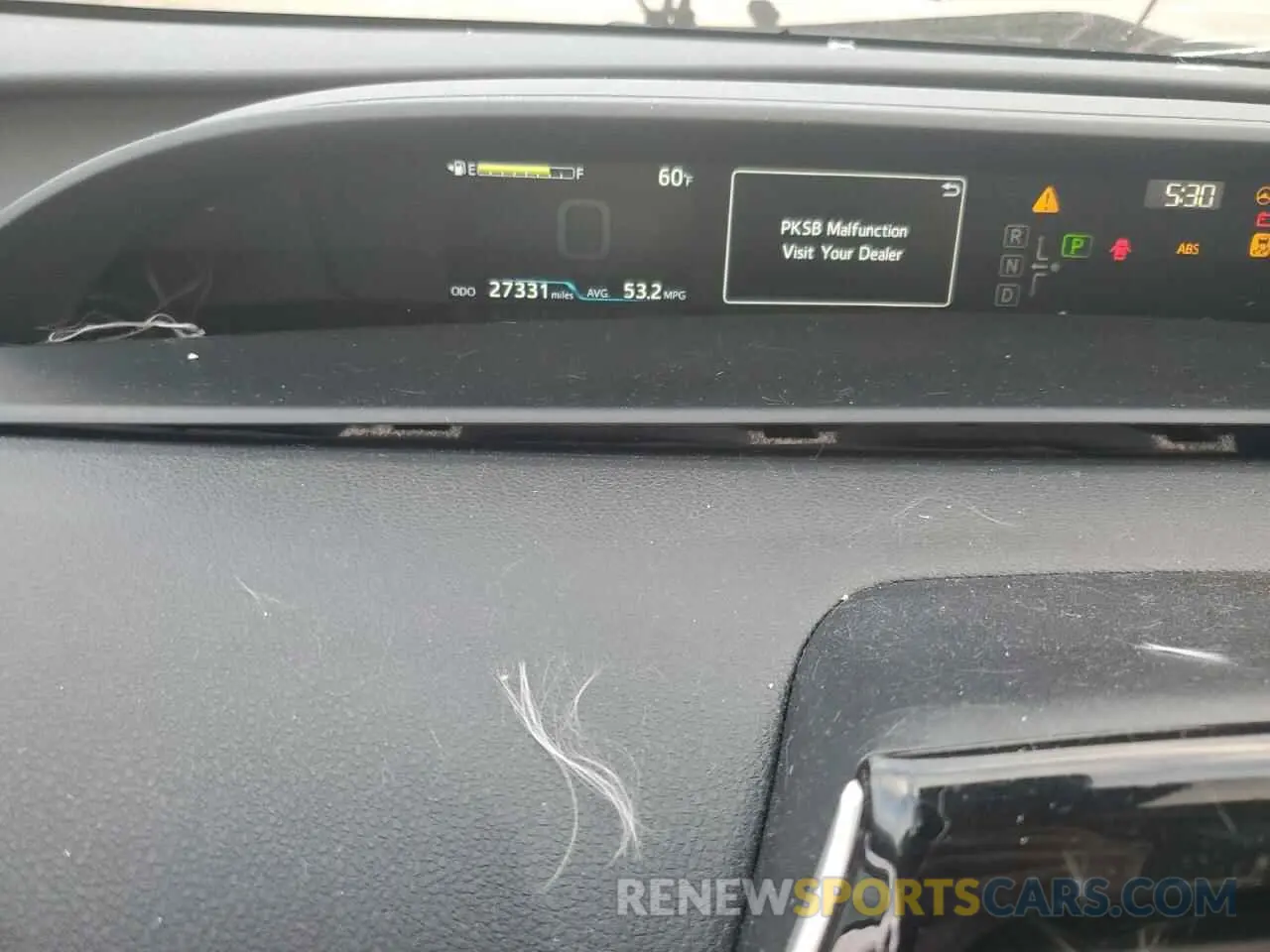 9 fotografías del automóvil dañado JTDKAMFUXN3162697 TOYOTA PRIUS NIGH 2022