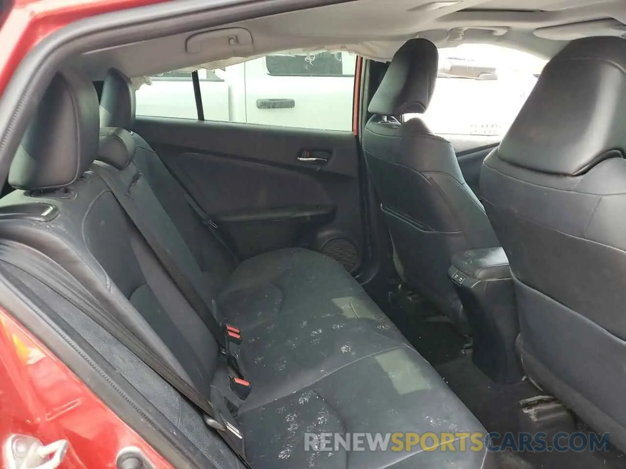 11 fotografías del automóvil dañado JTDKAMFUXN3169116 TOYOTA PRIUS NIGH 2022