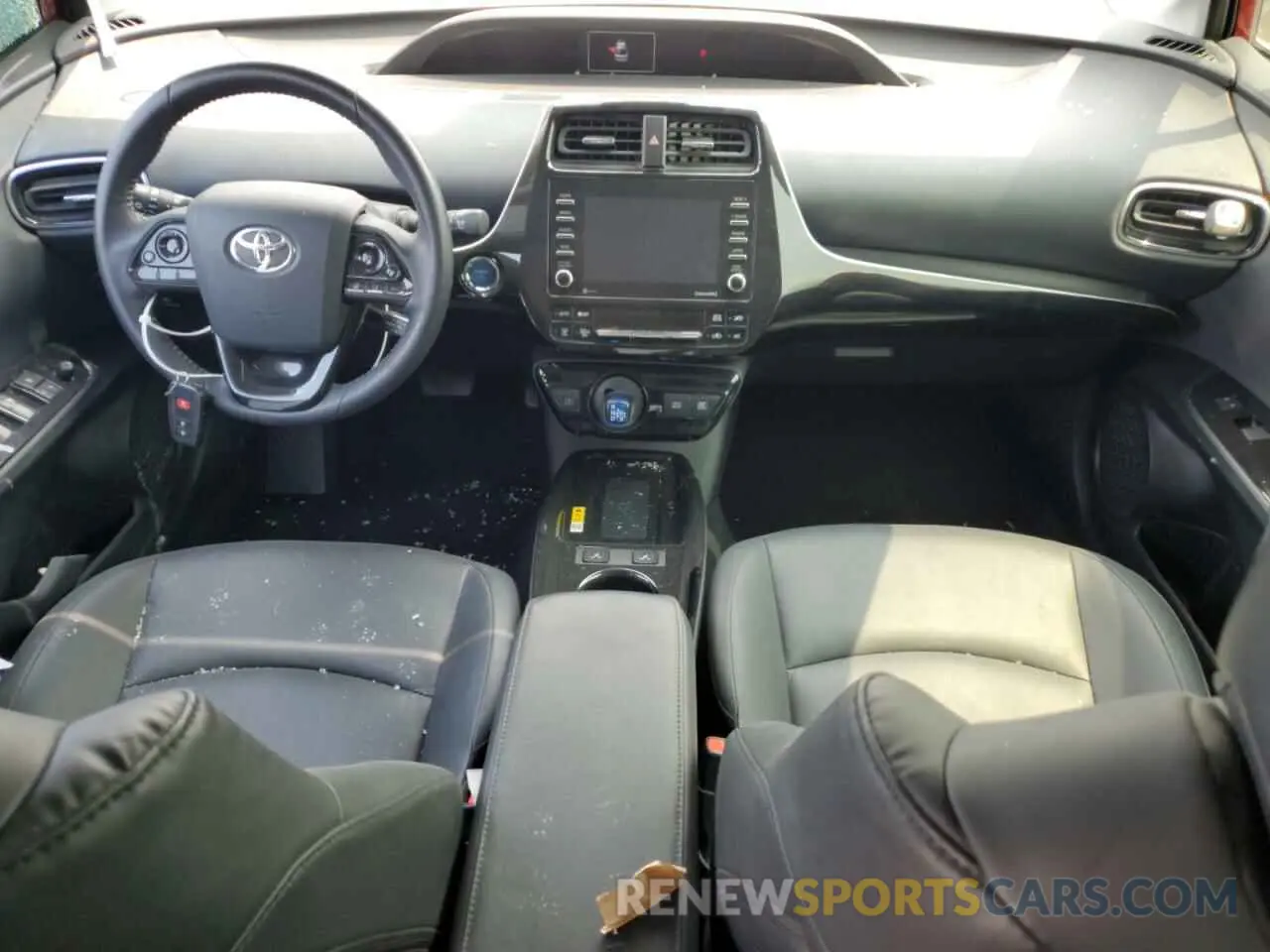 8 fotografías del automóvil dañado JTDKAMFUXN3169116 TOYOTA PRIUS NIGH 2022
