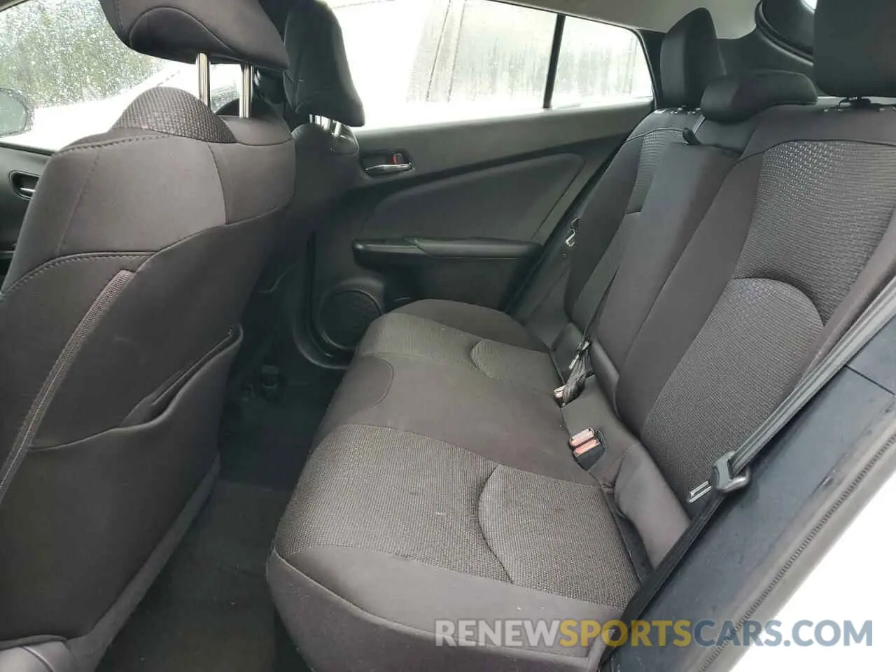 10 fotografías del automóvil dañado JTDKAMFUXN3173800 TOYOTA PRIUS NIGH 2022