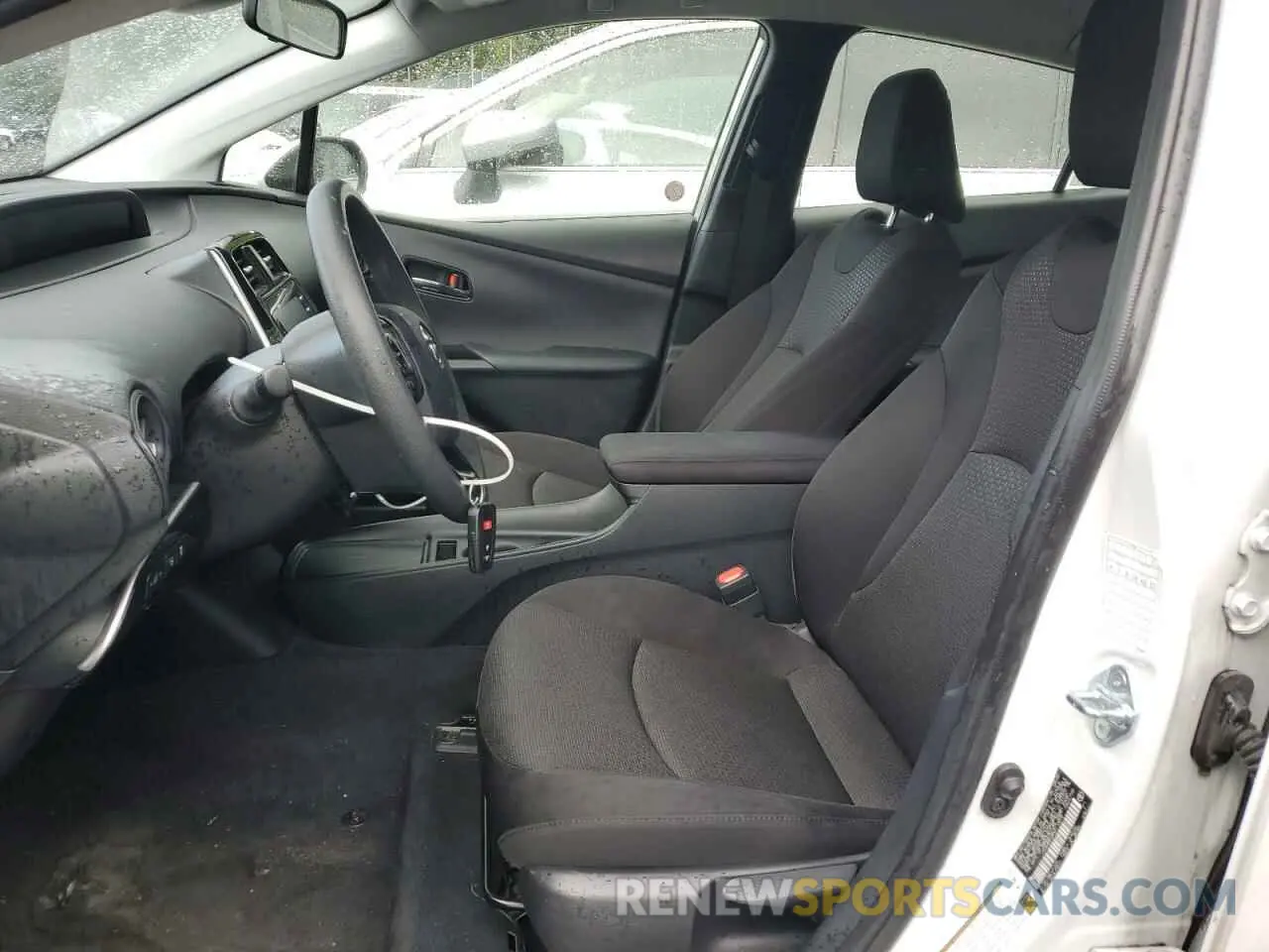 7 fotografías del automóvil dañado JTDKAMFUXN3173800 TOYOTA PRIUS NIGH 2022
