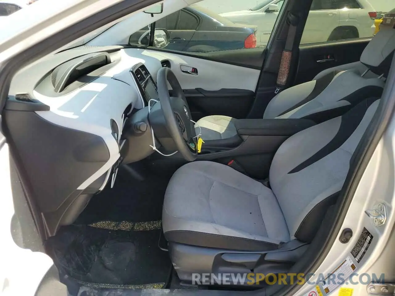 7 fotografías del automóvil dañado JTDKAMFUXN3177393 TOYOTA PRIUS NIGH 2022