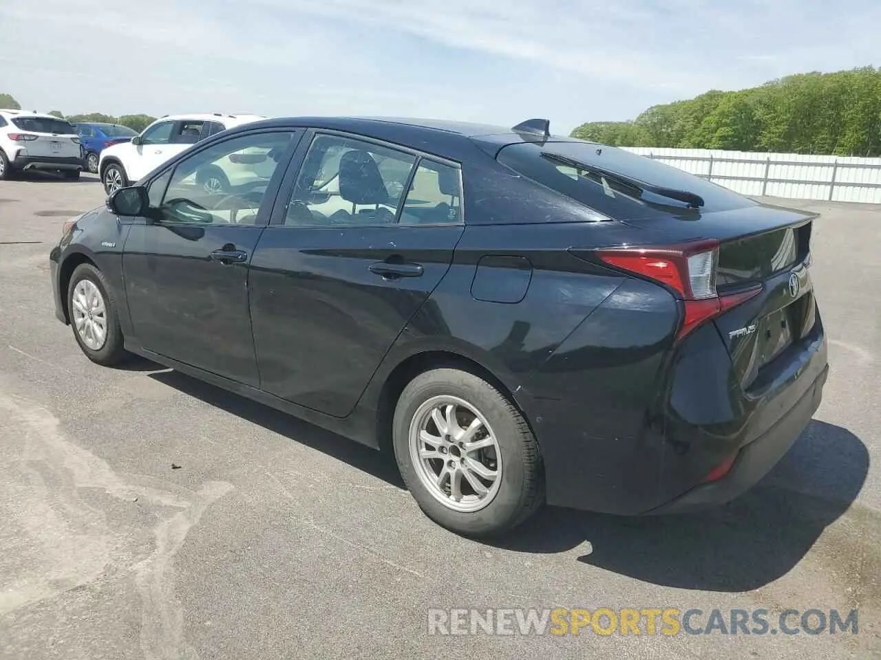 2 fotografías del automóvil dañado JTDKAMFUXN3178091 TOYOTA PRIUS NIGH 2022