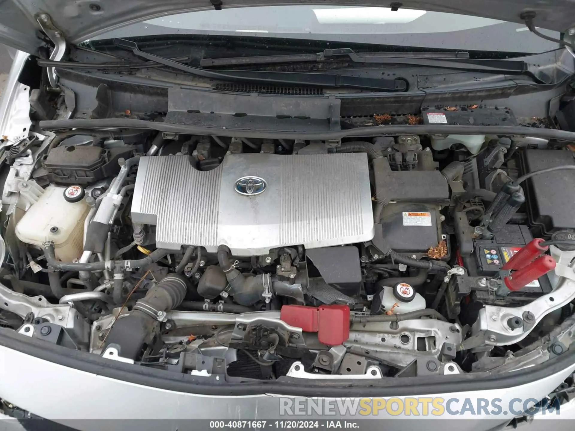 10 fotografías del automóvil dañado JTDKARFP0K3111891 TOYOTA PRIUS PRIME 2019