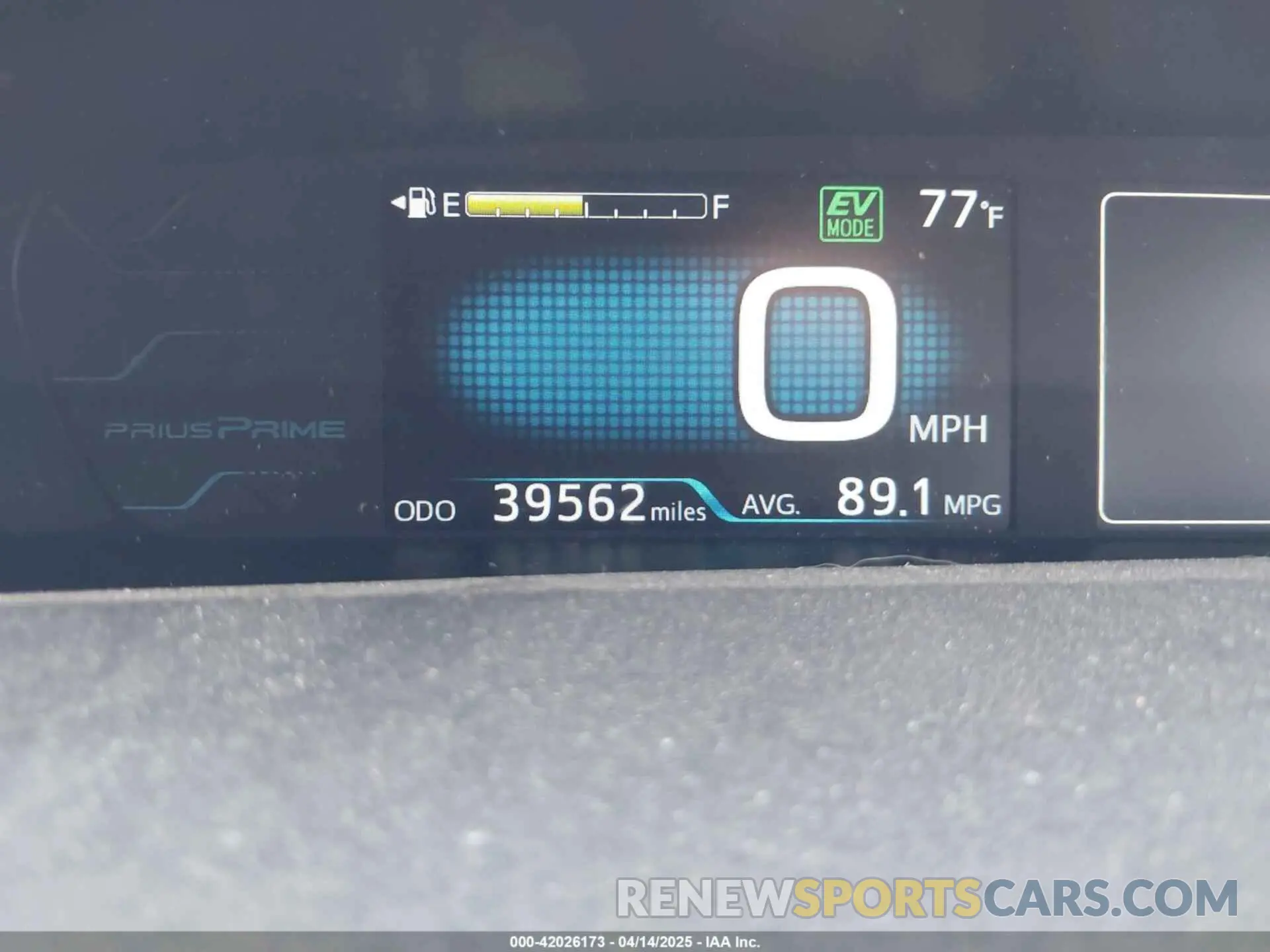 7 fotografías del automóvil dañado JTDKARFP1K3116470 TOYOTA PRIUS PRIME 2019