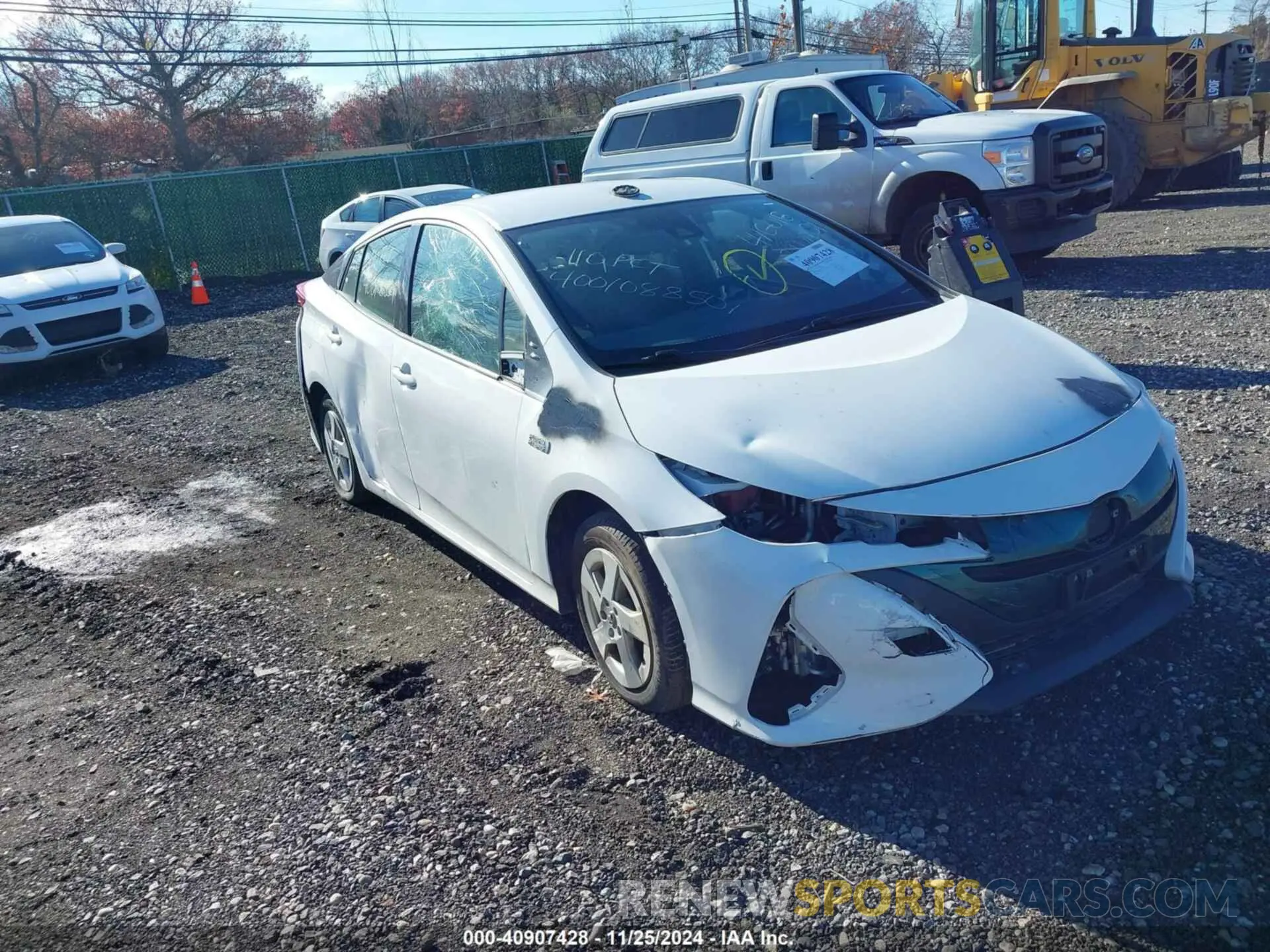 1 fotografías del automóvil dañado JTDKARFP1K3118901 TOYOTA PRIUS PRIME 2019