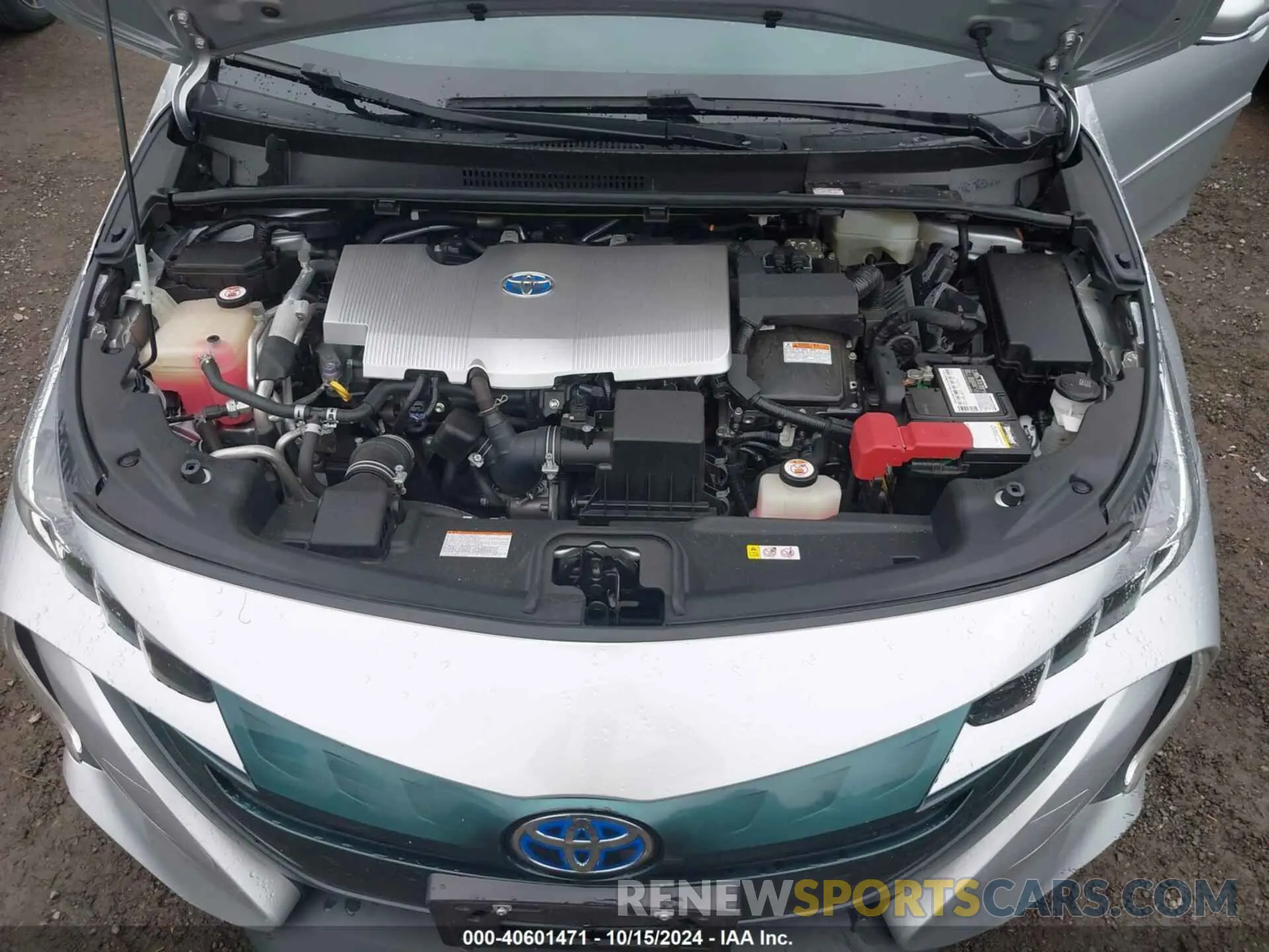 10 fotografías del automóvil dañado JTDKARFP2K3113593 TOYOTA PRIUS PRIME 2019