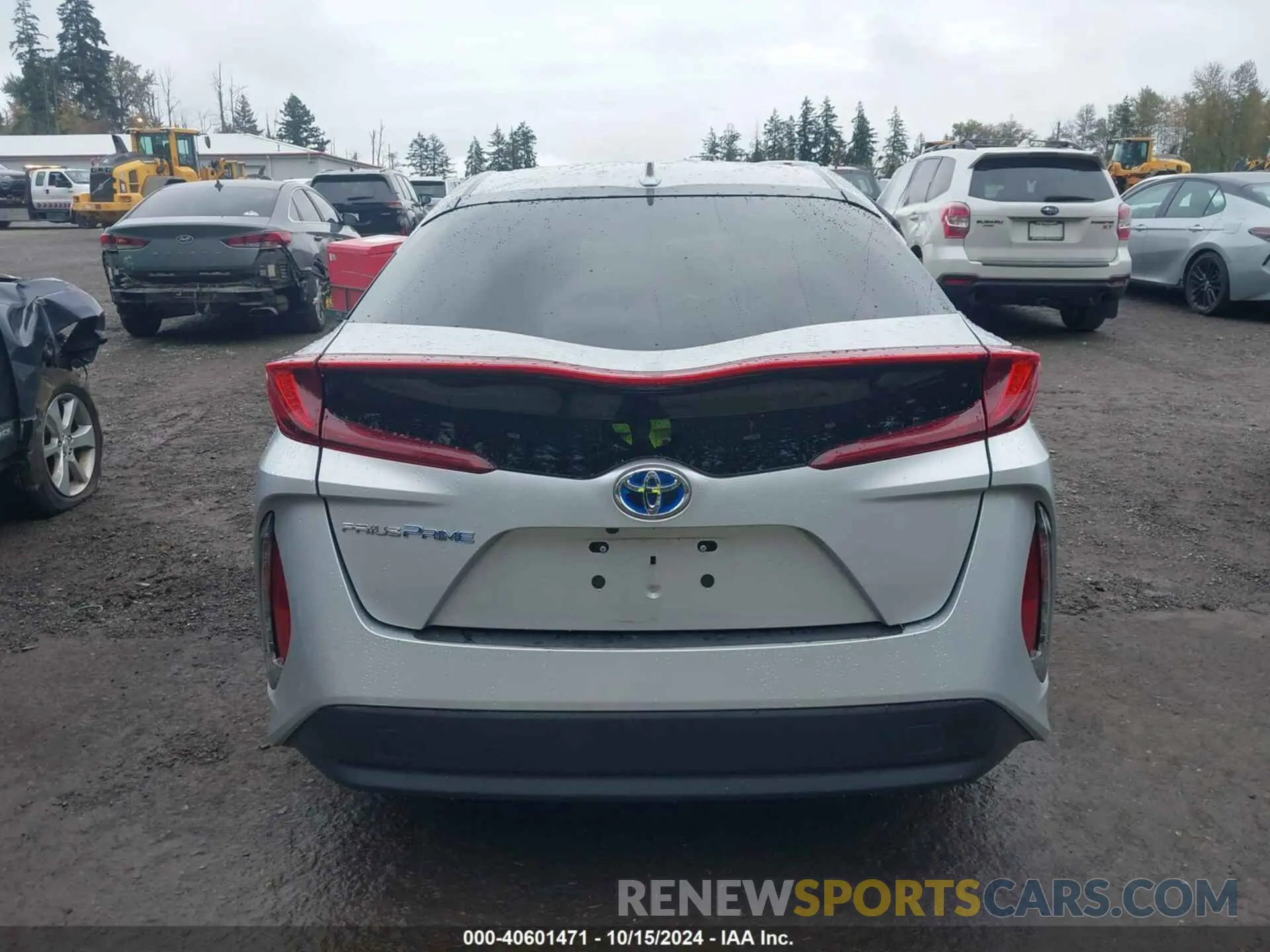 17 fotografías del automóvil dañado JTDKARFP2K3113593 TOYOTA PRIUS PRIME 2019