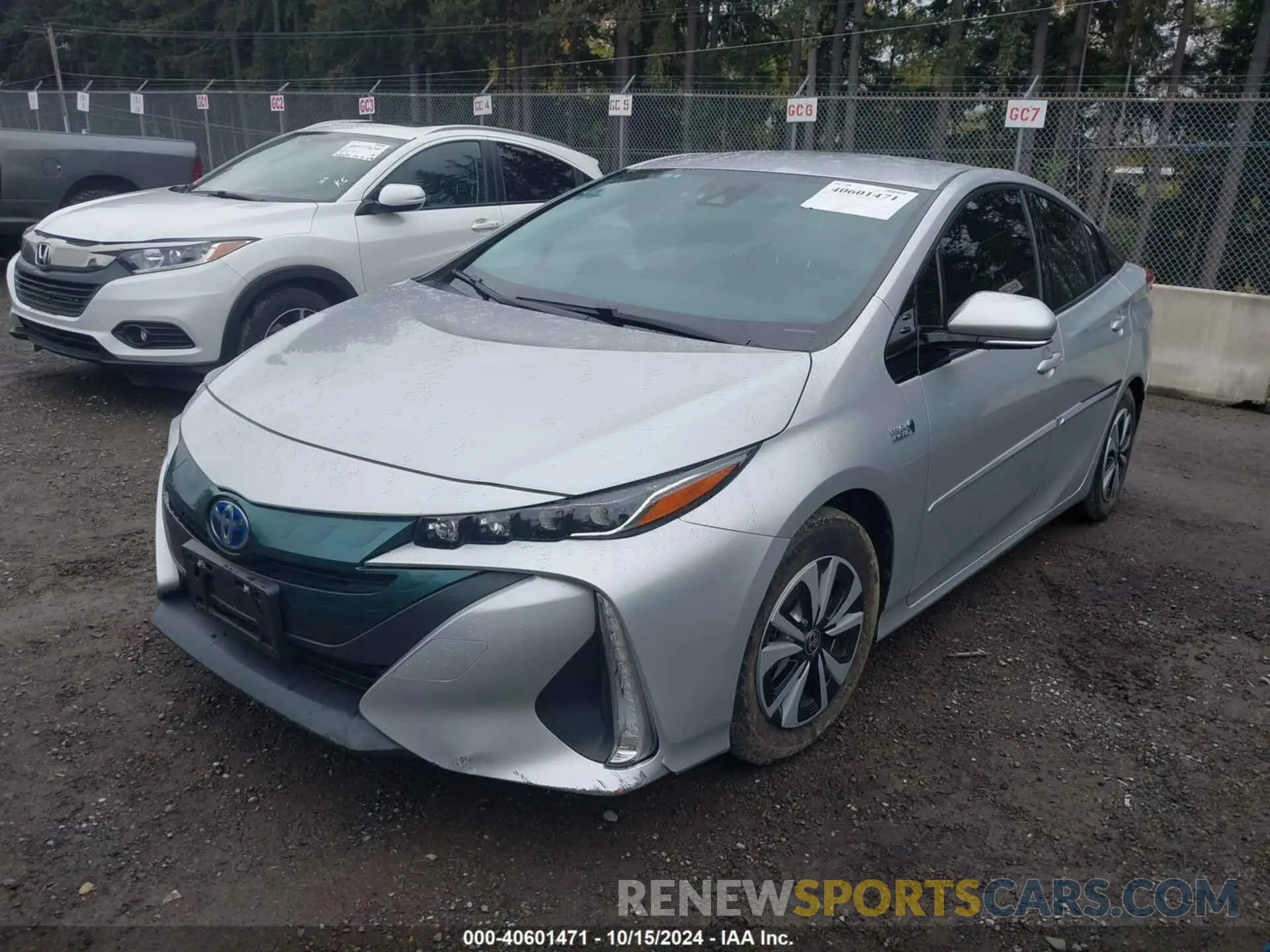 2 fotografías del automóvil dañado JTDKARFP2K3113593 TOYOTA PRIUS PRIME 2019