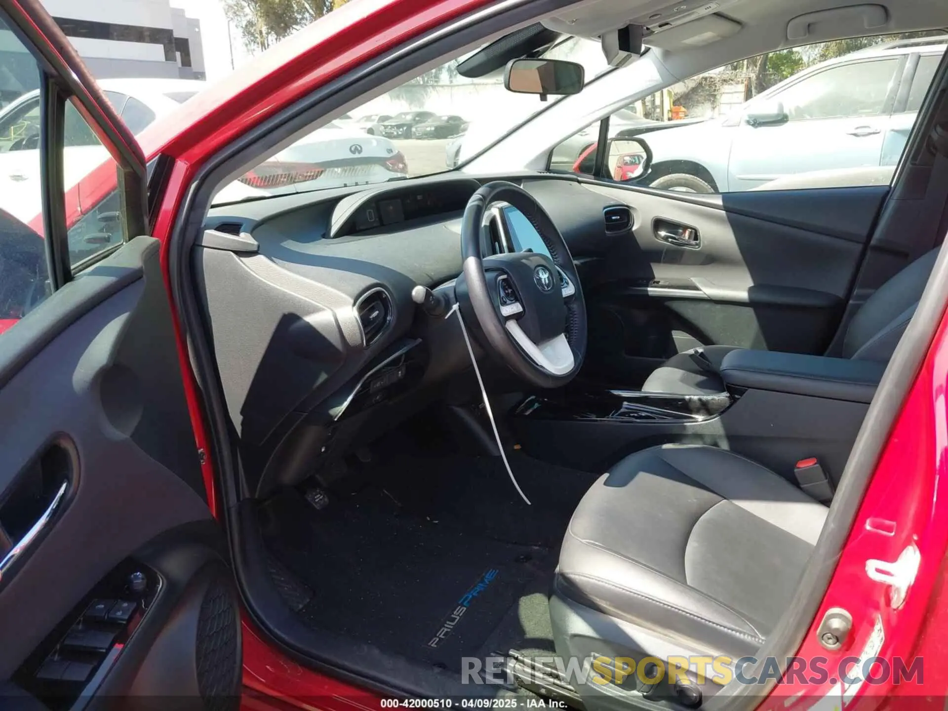 18 fotografías del automóvil dañado JTDKARFP2K3114078 TOYOTA PRIUS PRIME 2019