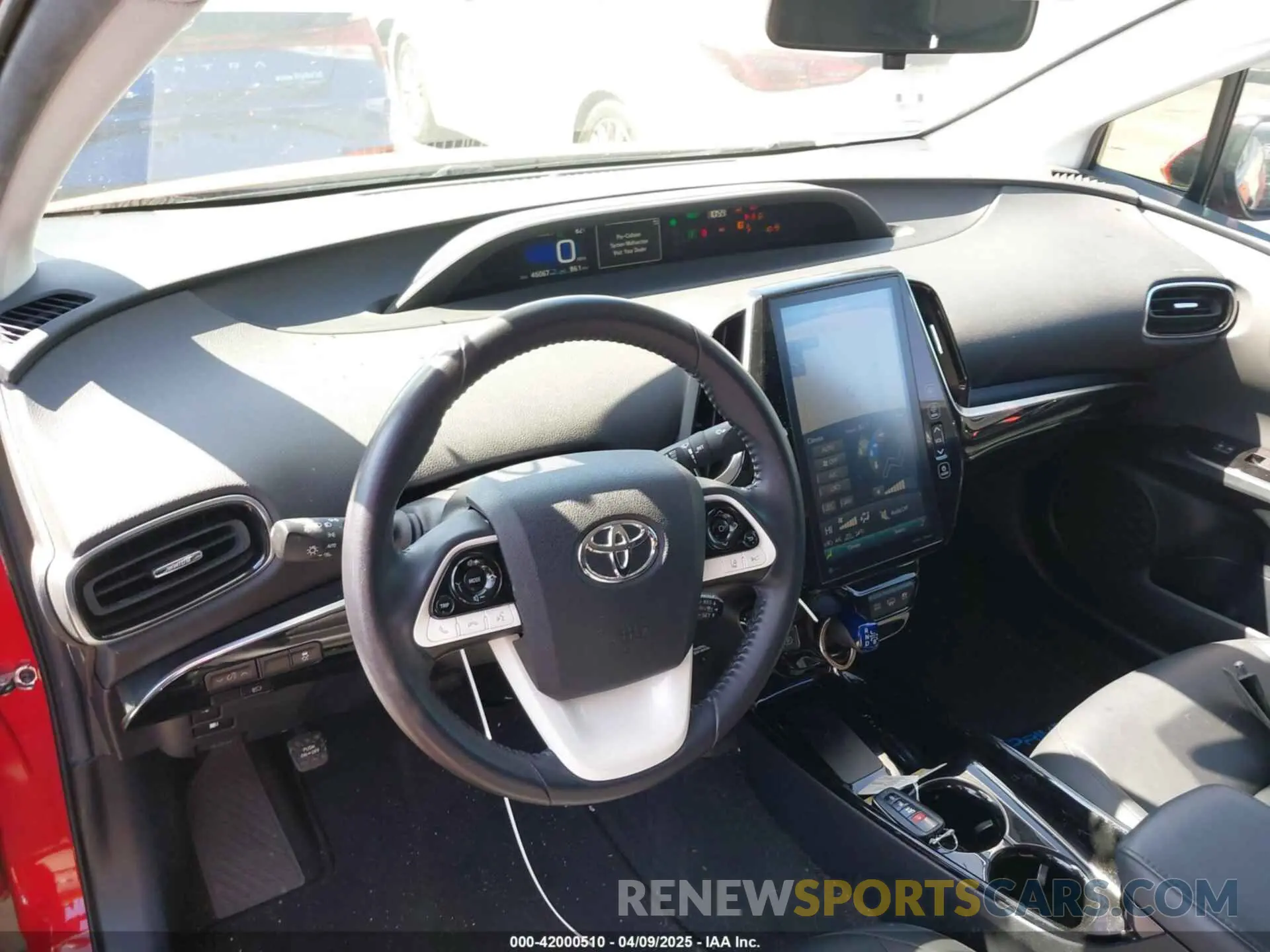 20 fotografías del automóvil dañado JTDKARFP2K3114078 TOYOTA PRIUS PRIME 2019