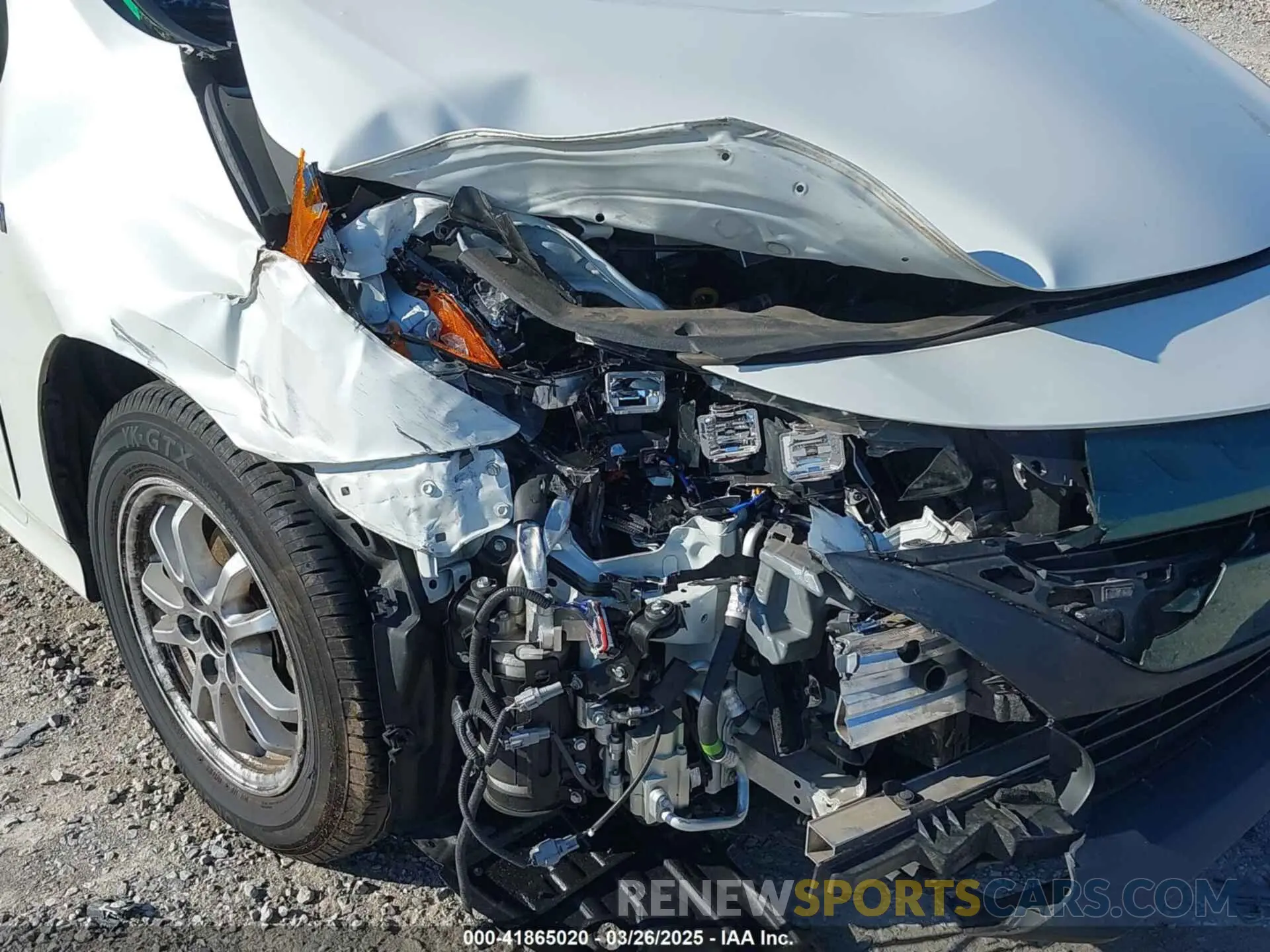 6 fotografías del automóvil dañado JTDKARFP3K3106071 TOYOTA PRIUS PRIME 2019
