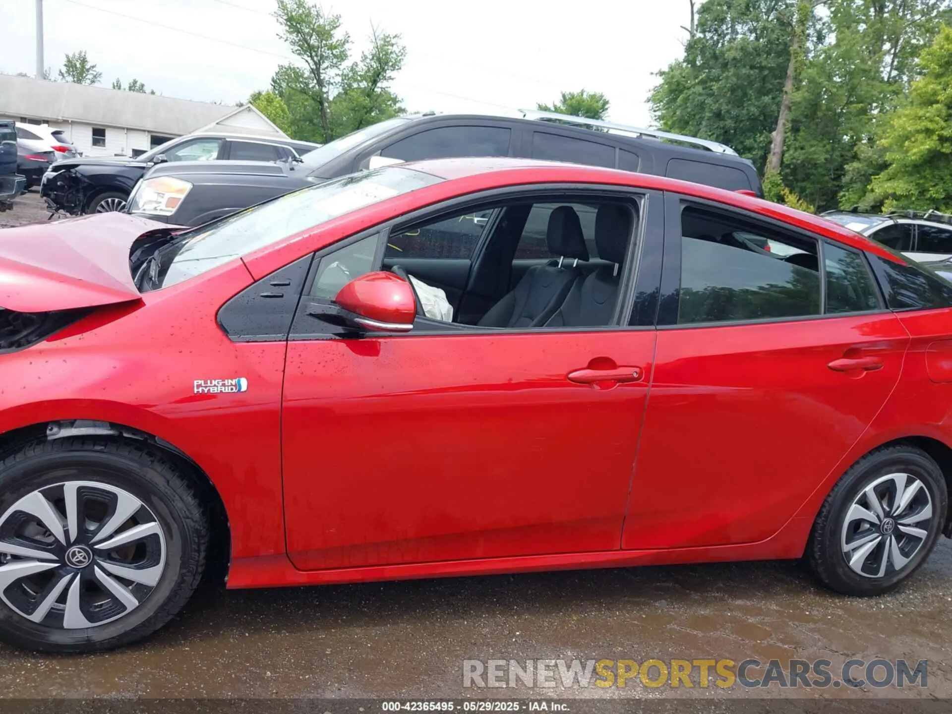 15 fotografías del automóvil dañado JTDKARFP3K3109147 TOYOTA PRIUS PRIME 2019
