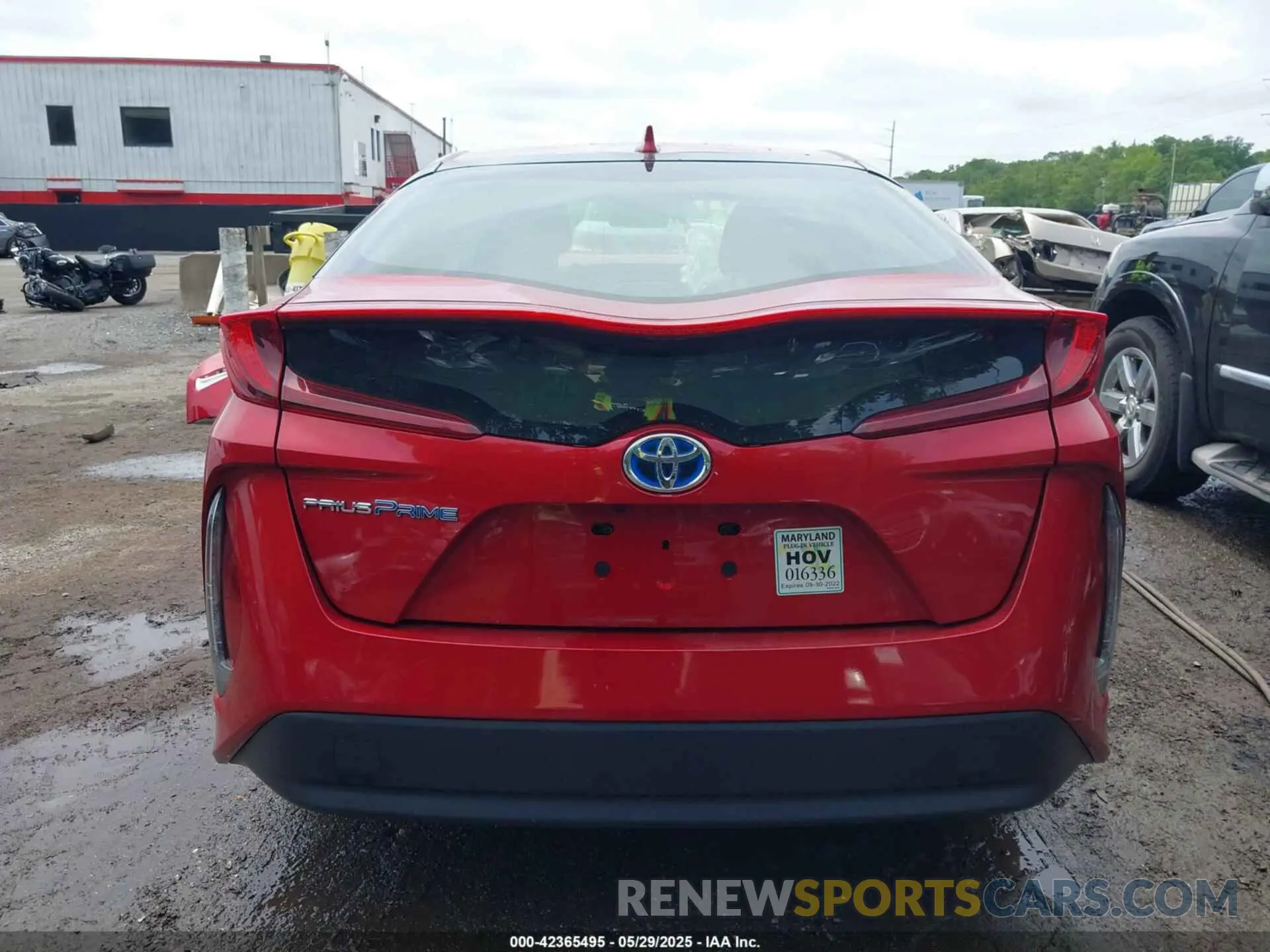 17 fotografías del automóvil dañado JTDKARFP3K3109147 TOYOTA PRIUS PRIME 2019