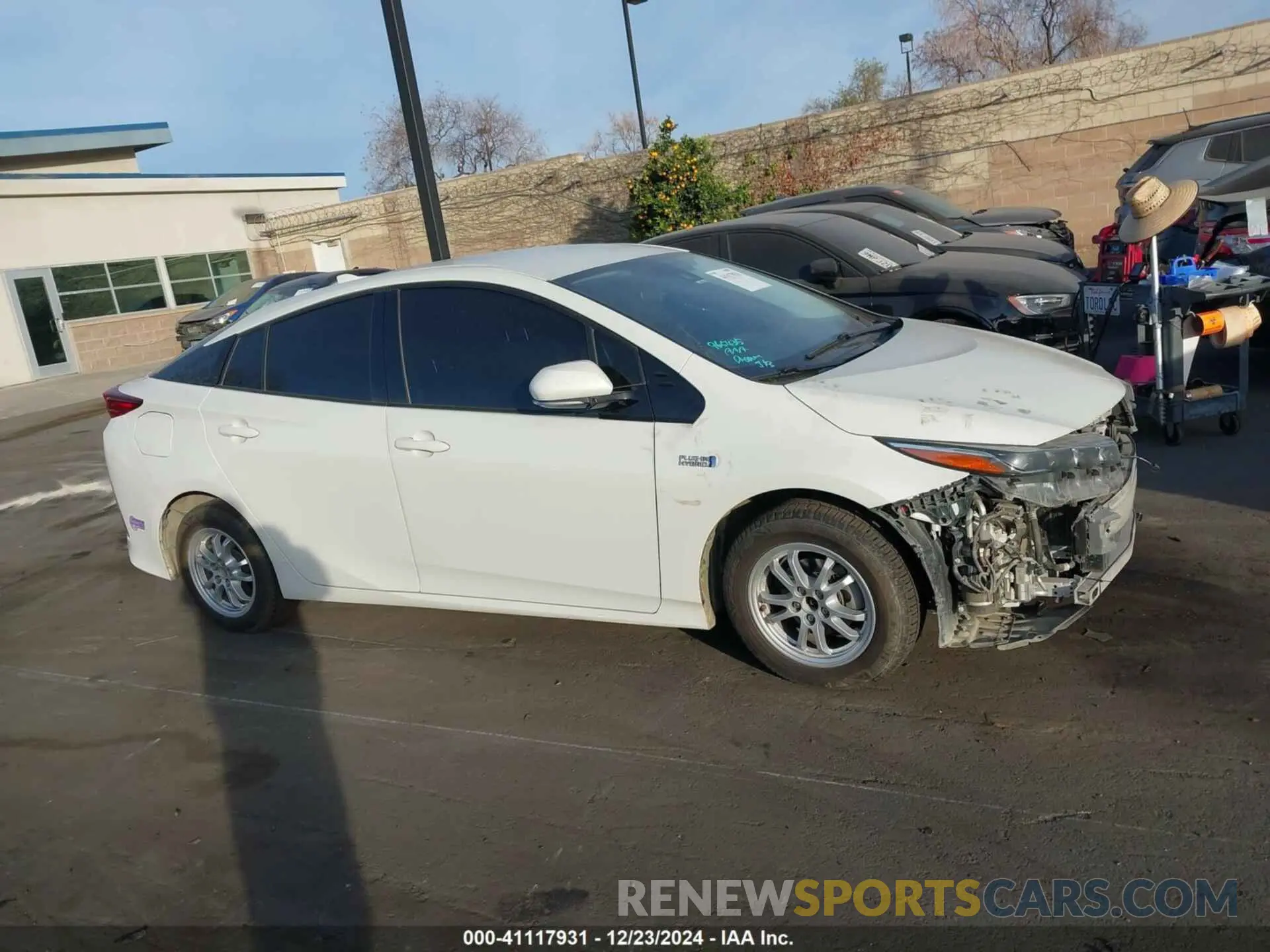 13 fotografías del automóvil dañado JTDKARFP5K3115659 TOYOTA PRIUS PRIME 2019