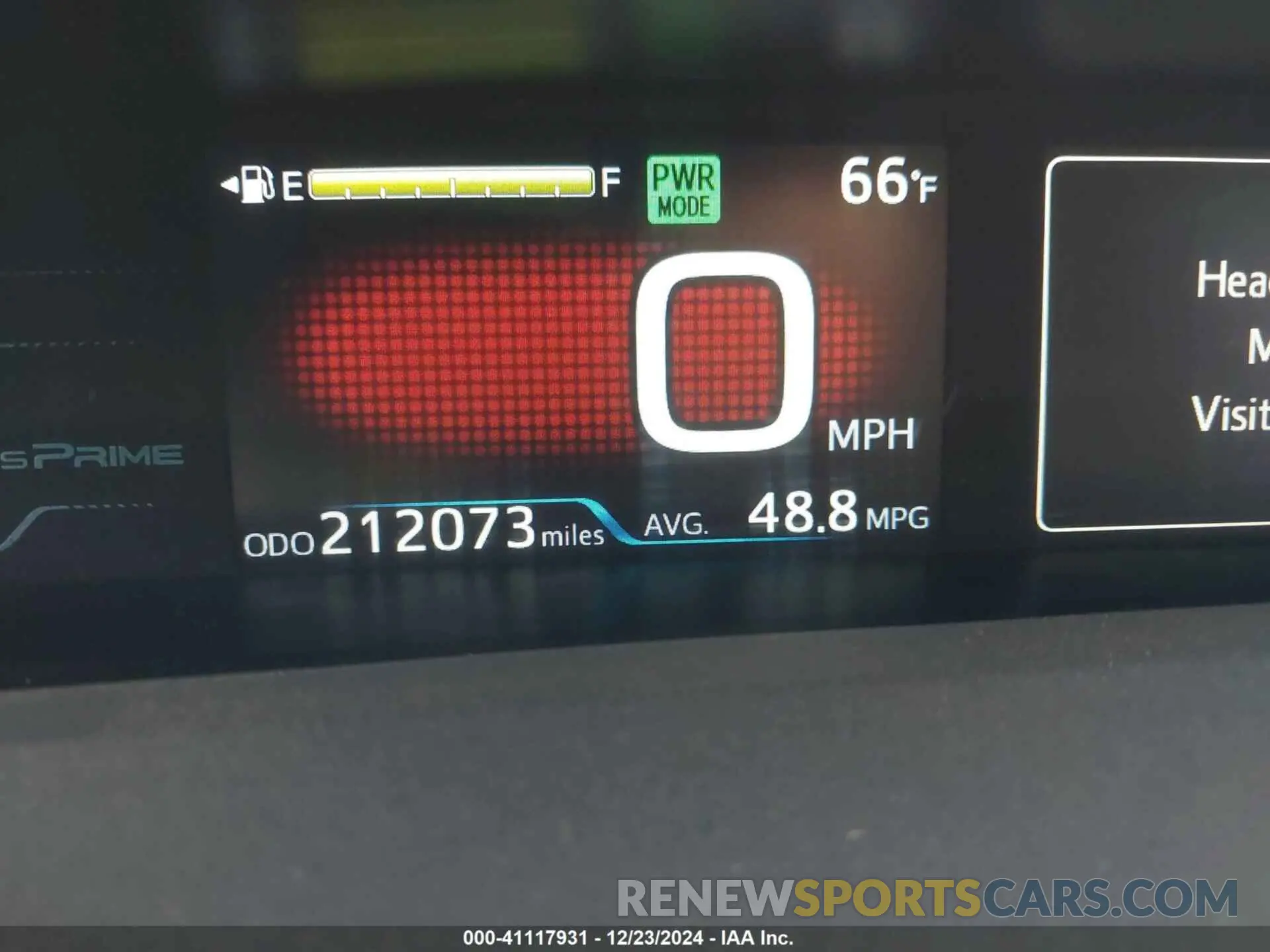 15 fotografías del automóvil dañado JTDKARFP5K3115659 TOYOTA PRIUS PRIME 2019