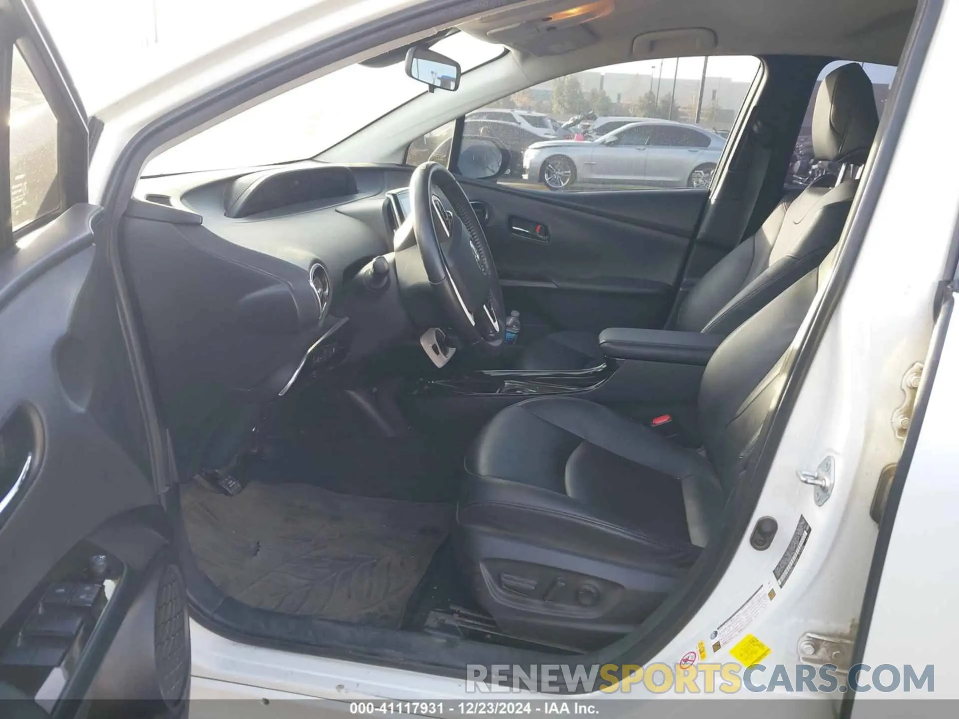 5 fotografías del automóvil dañado JTDKARFP5K3115659 TOYOTA PRIUS PRIME 2019