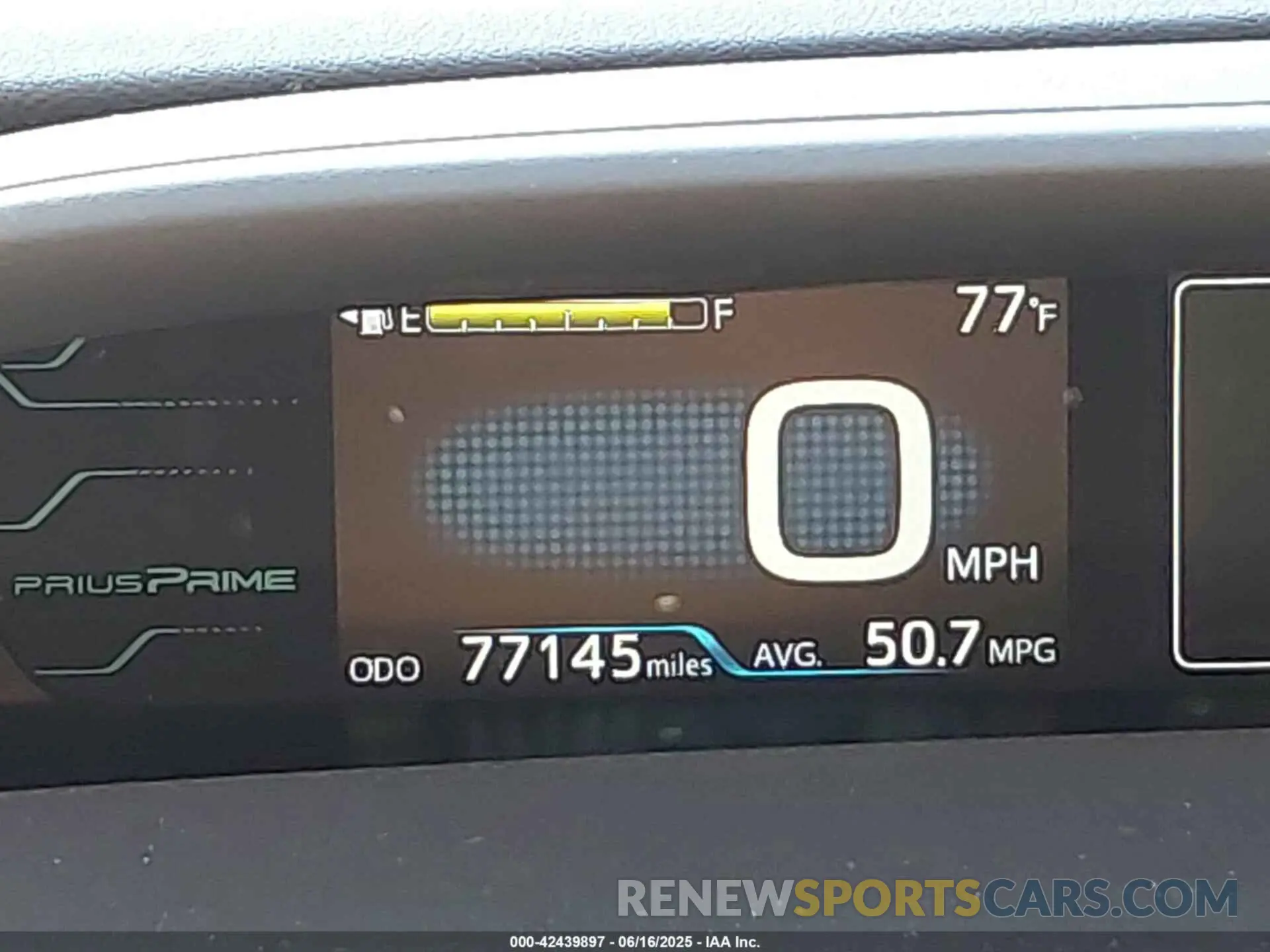 15 fotografías del automóvil dañado JTDKARFP5K3119341 TOYOTA PRIUS PRIME 2019
