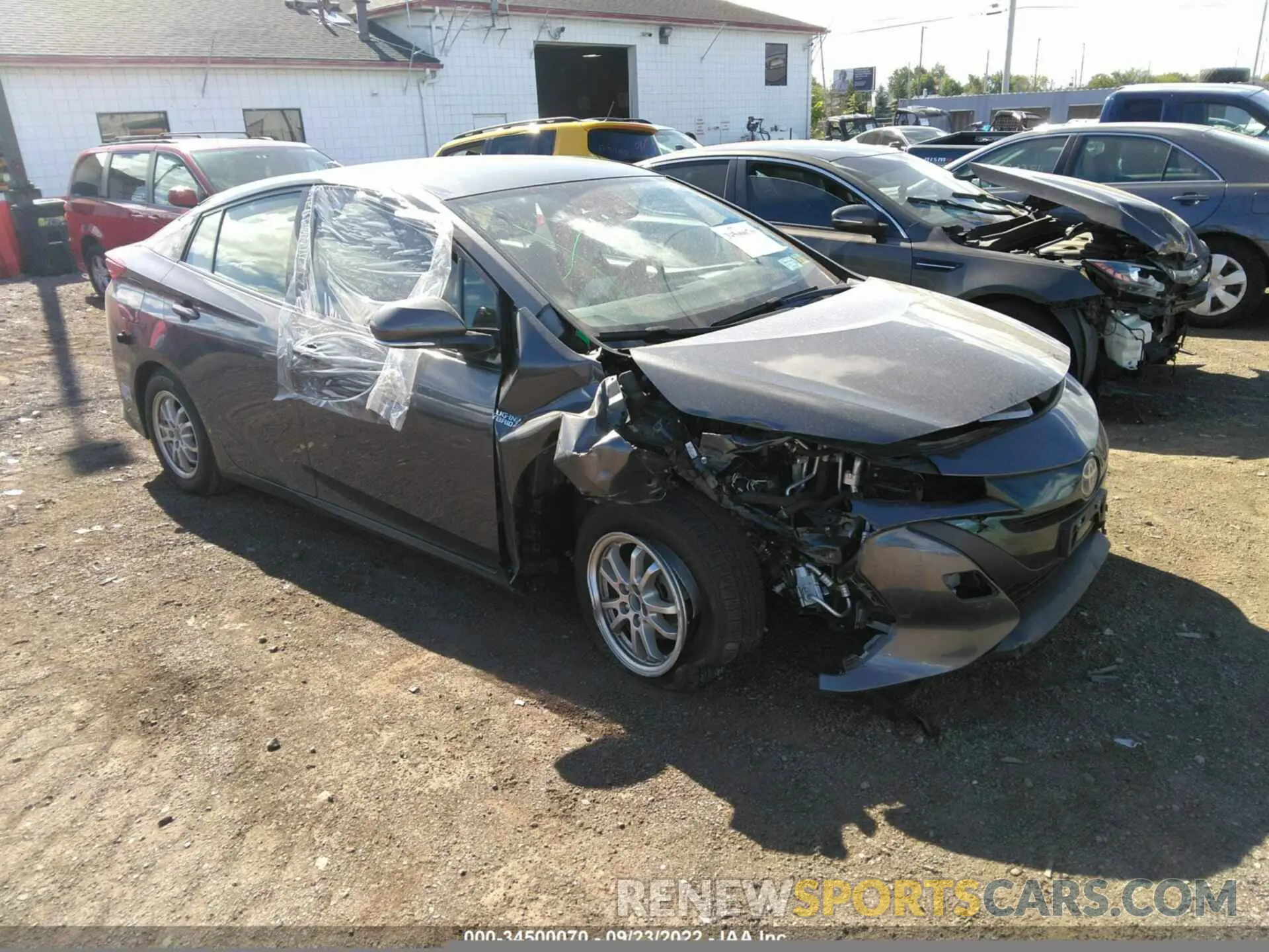 1 fotografías del automóvil dañado JTDKARFP6K3110809 TOYOTA PRIUS PRIME 2019