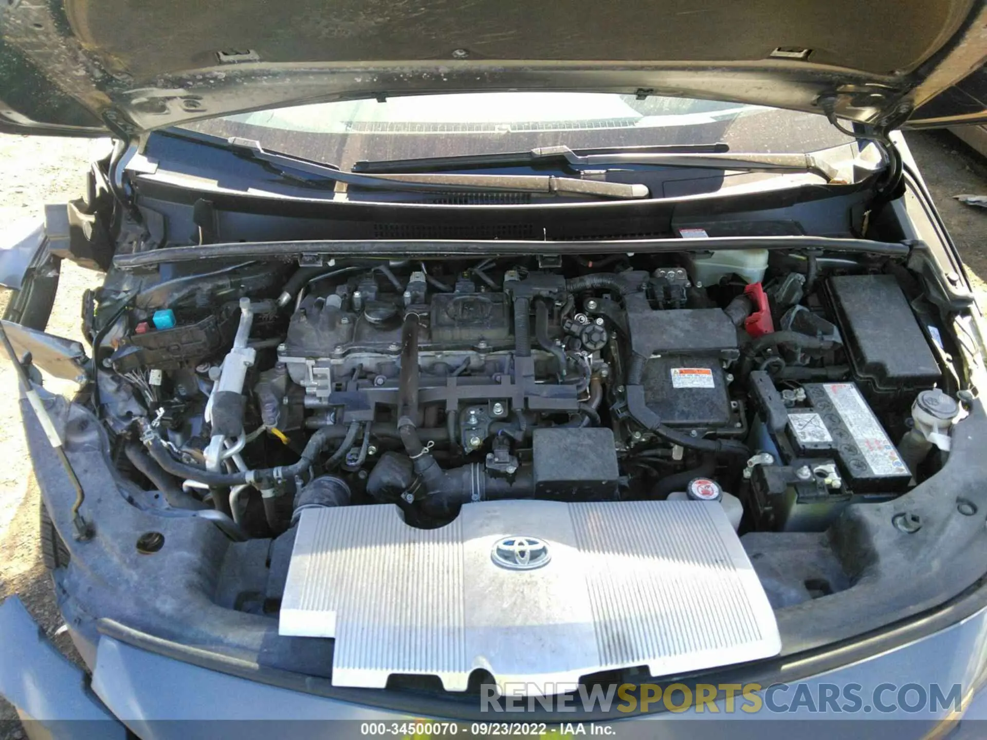10 fotografías del automóvil dañado JTDKARFP6K3110809 TOYOTA PRIUS PRIME 2019