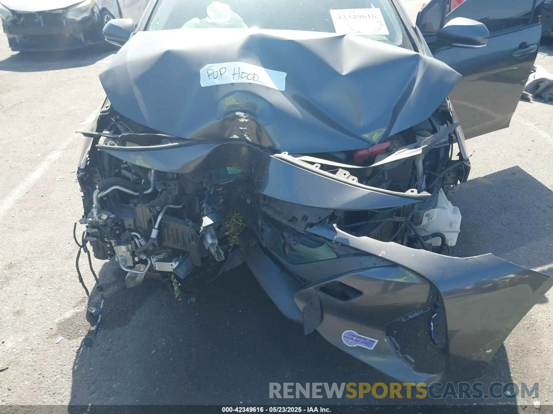 6 fotografías del automóvil dañado JTDKARFP6K3117243 TOYOTA PRIUS PRIME 2019