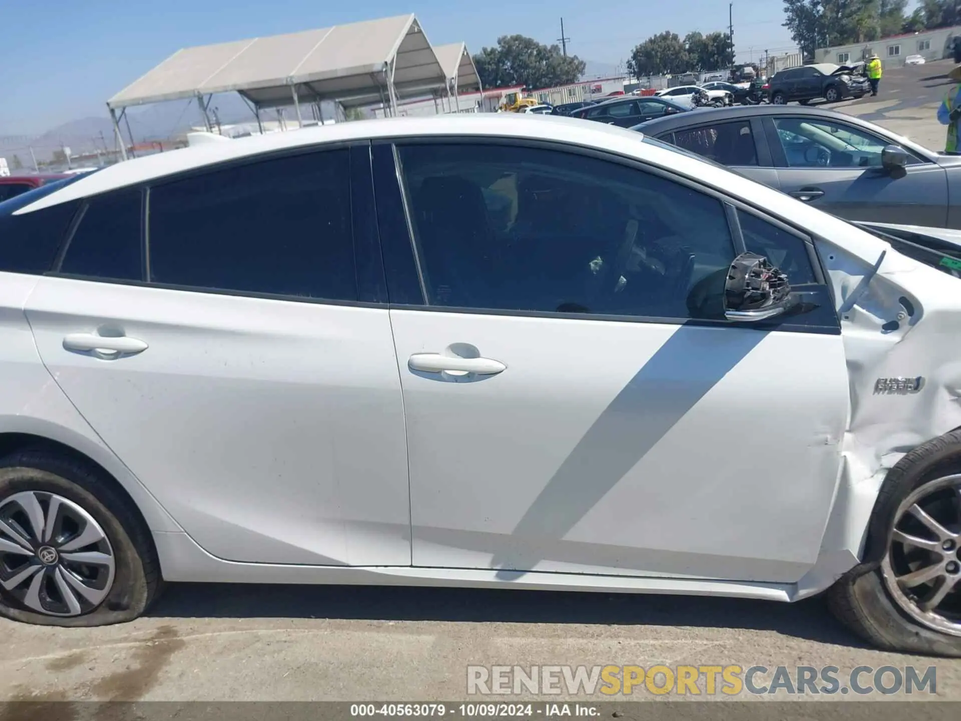 14 fotografías del automóvil dañado JTDKARFP9K3108231 TOYOTA PRIUS PRIME 2019